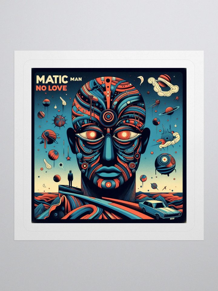Matic Man No Love Stickers product image (1)