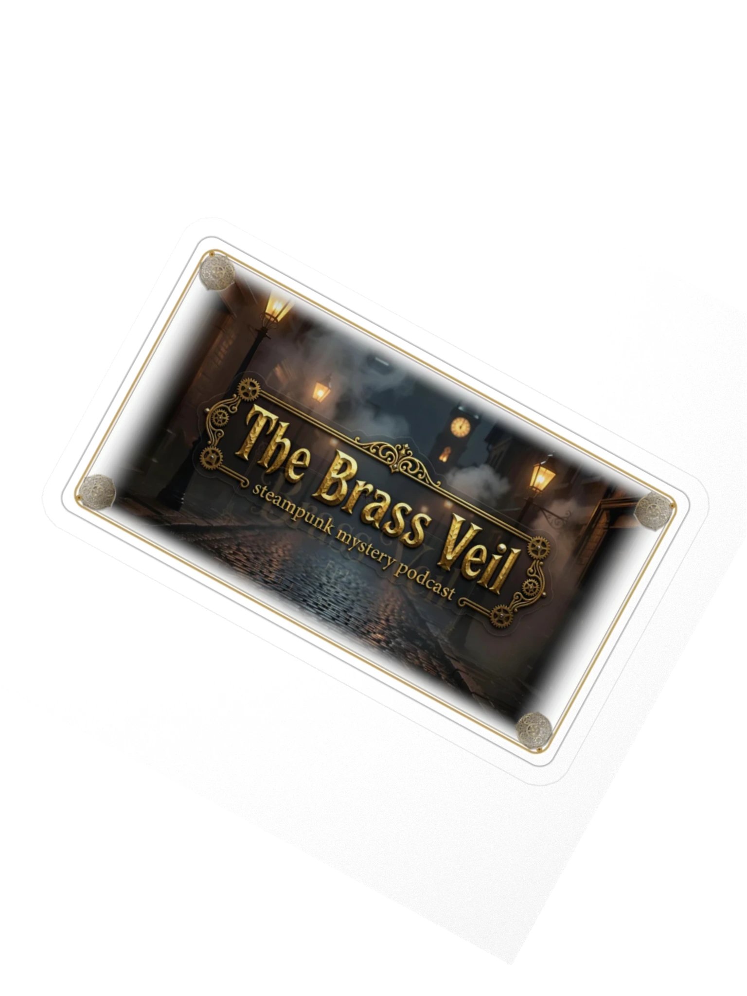 The Brass Veil — Title Sticker product image (2)