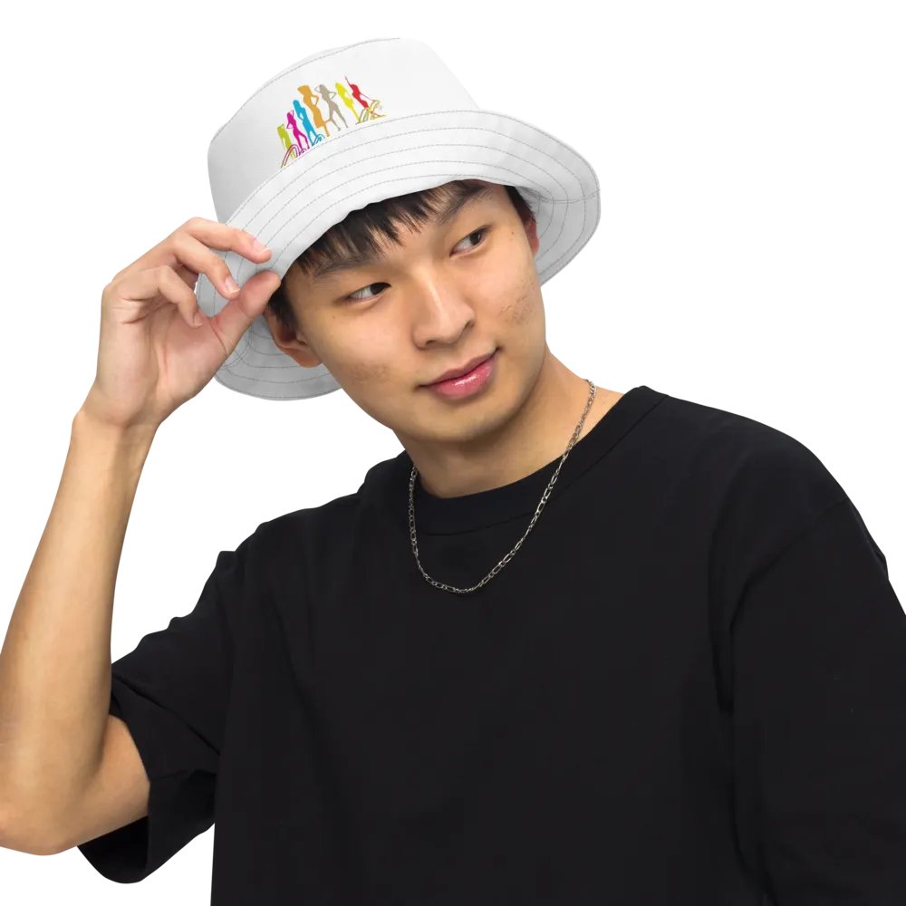 MOETTES PASSION BUCKET HAT WHT (MODEL TEAM EDITION) product image (9)