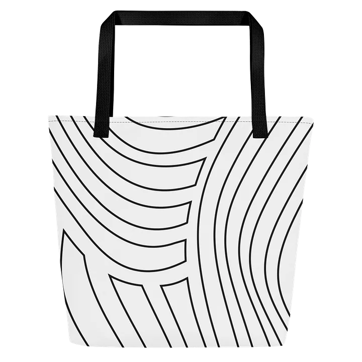 Custom line work tote bag💋 product image (1)