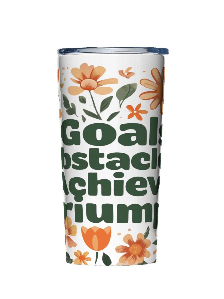Triumph Floral Stainless Steel Tumbler product image (2)