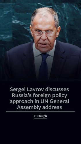 🇷🇺🌐Russian Foreign Minister Sergei Lavrov told the 81st United Nations General Assembly (UNGA) that “tectonic shifts” are res...