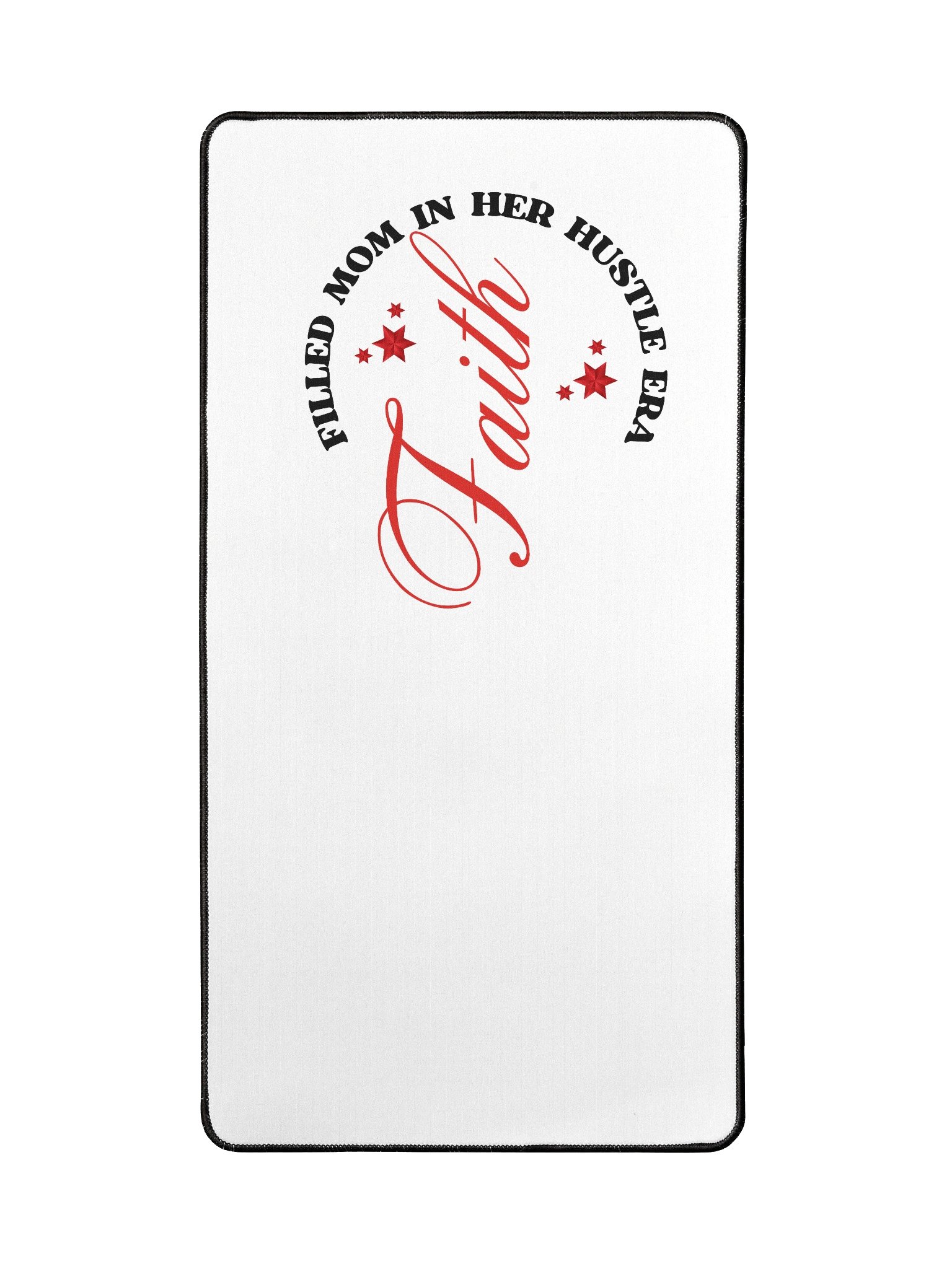 Faith filled Mom In Her Hustle Era | Christian desk matte product image (2)