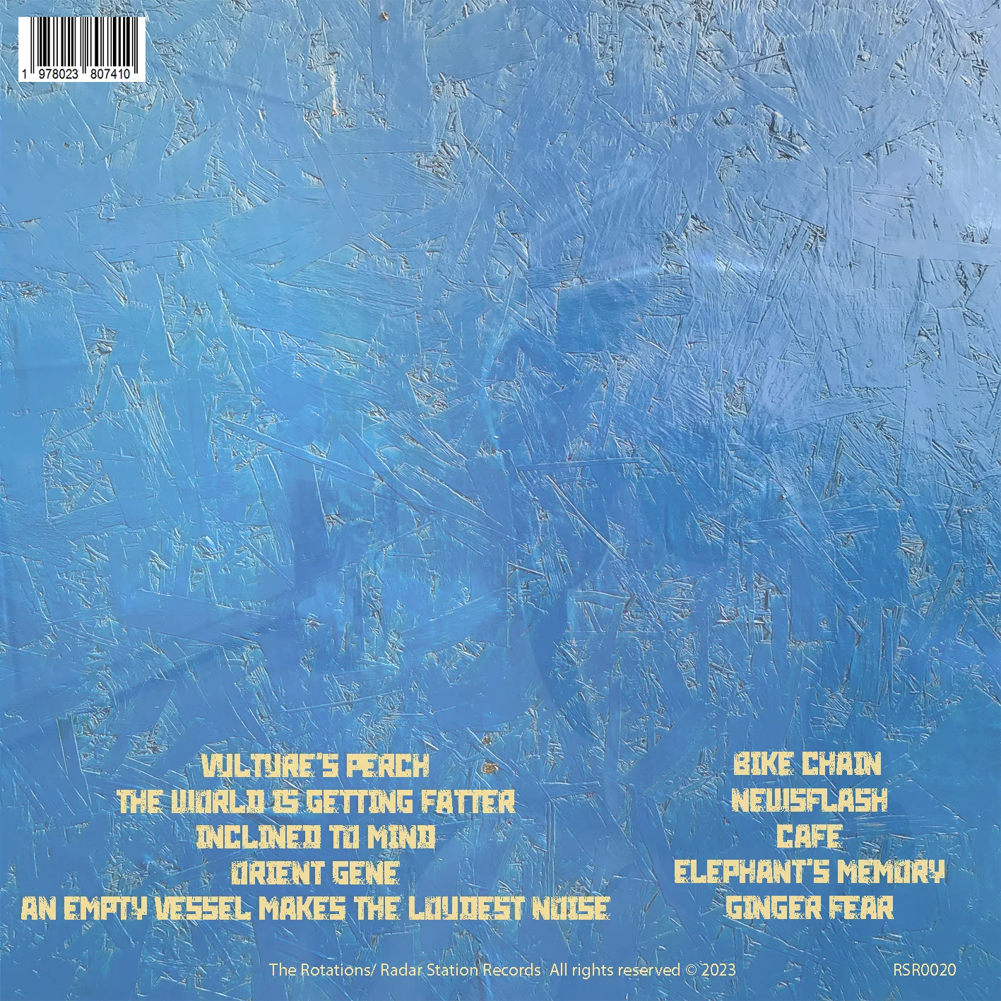 The Rotations - Inclined to Mind CD product image (4)