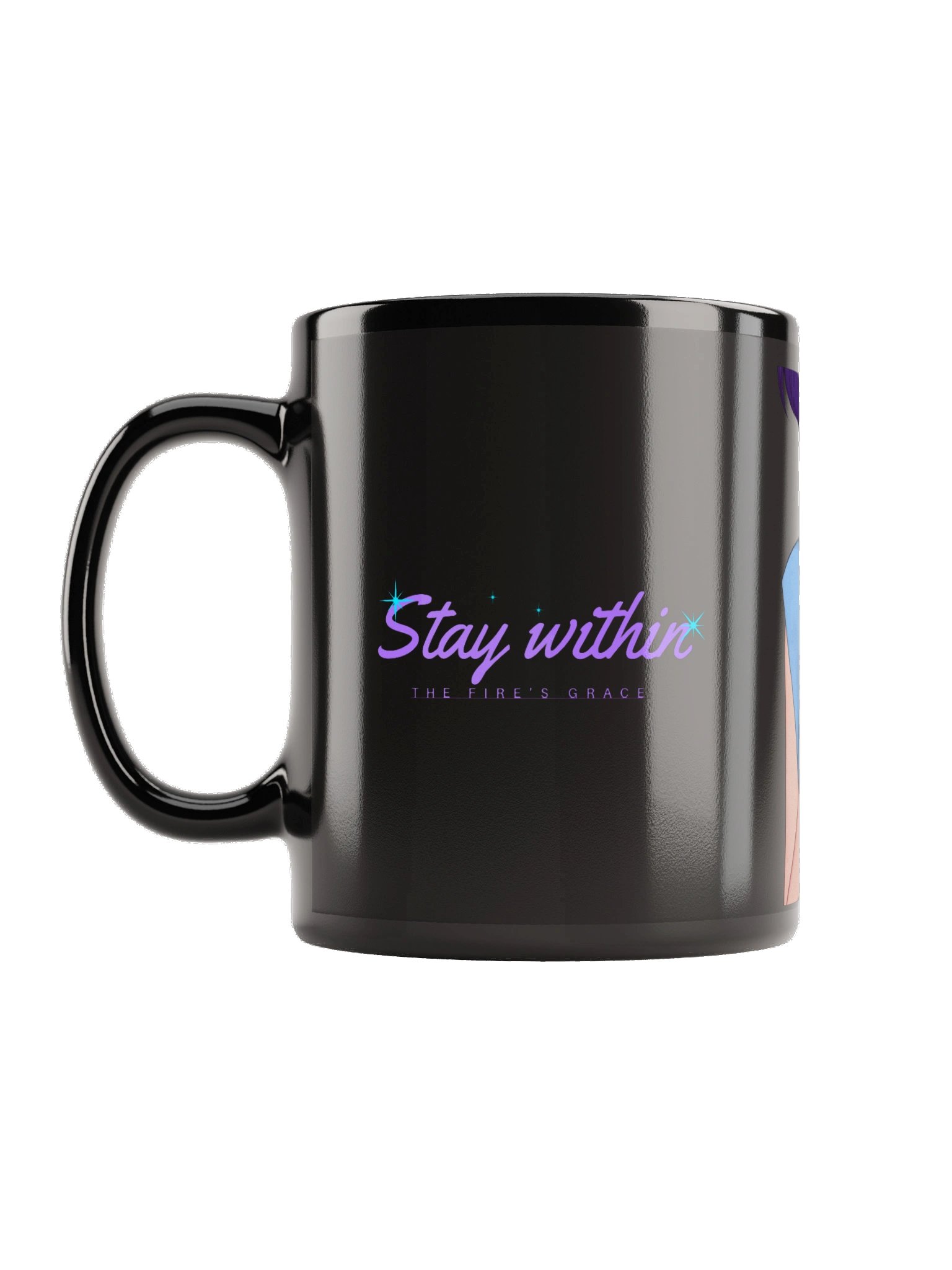 'Stay Within' Black Mug product image (2)