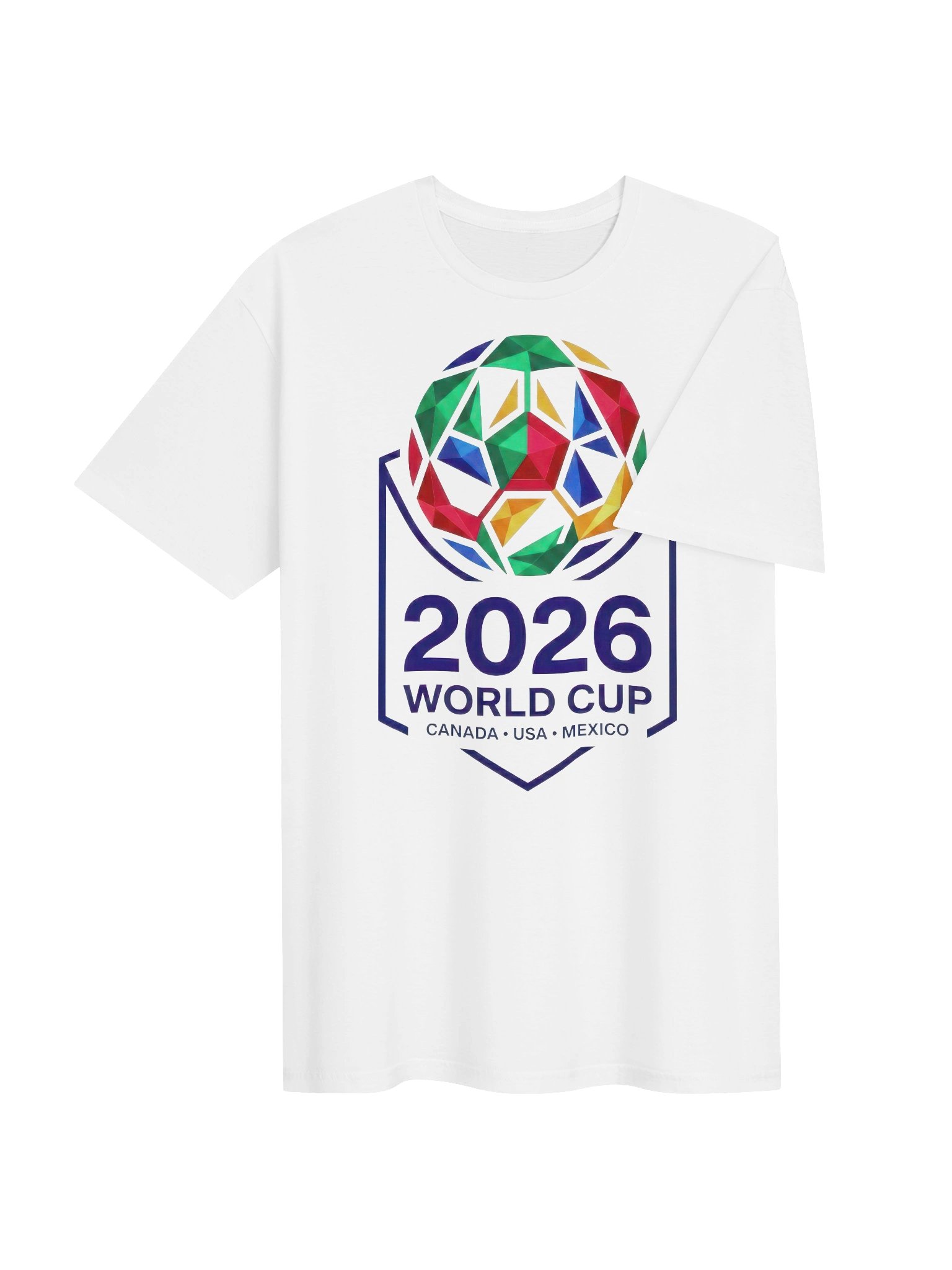 World Cup 2026 Soccer Ball Graphic Tee product image (5)