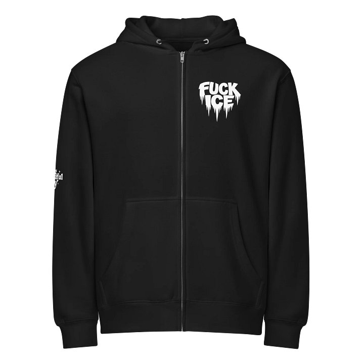 Fuck ICE Zip-Up Hoodie product image (1)