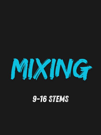 Mix Only — Single Track (9–16 stems) product image (1)