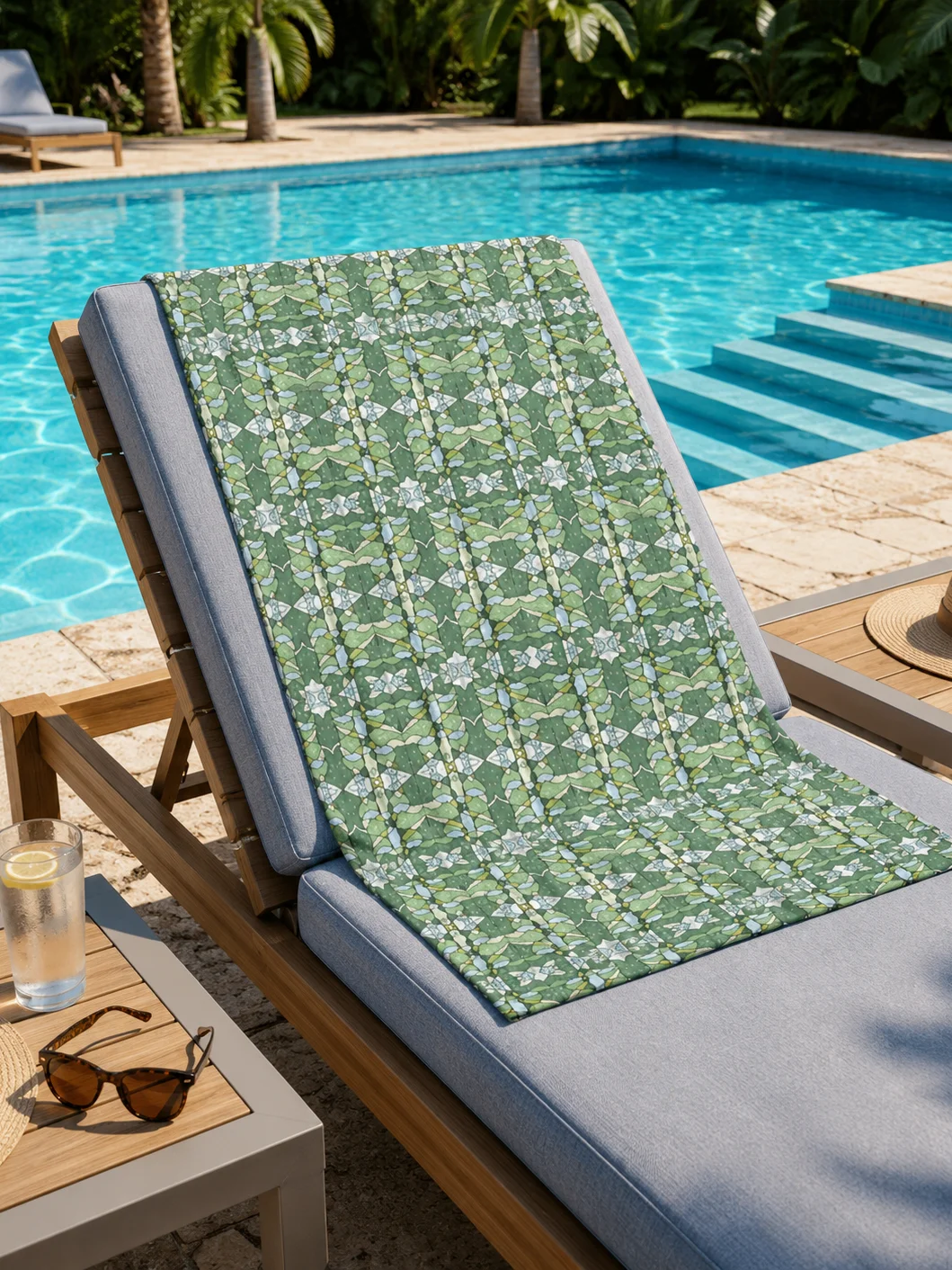 Cucumber Lineage Beach Towel product image (1)