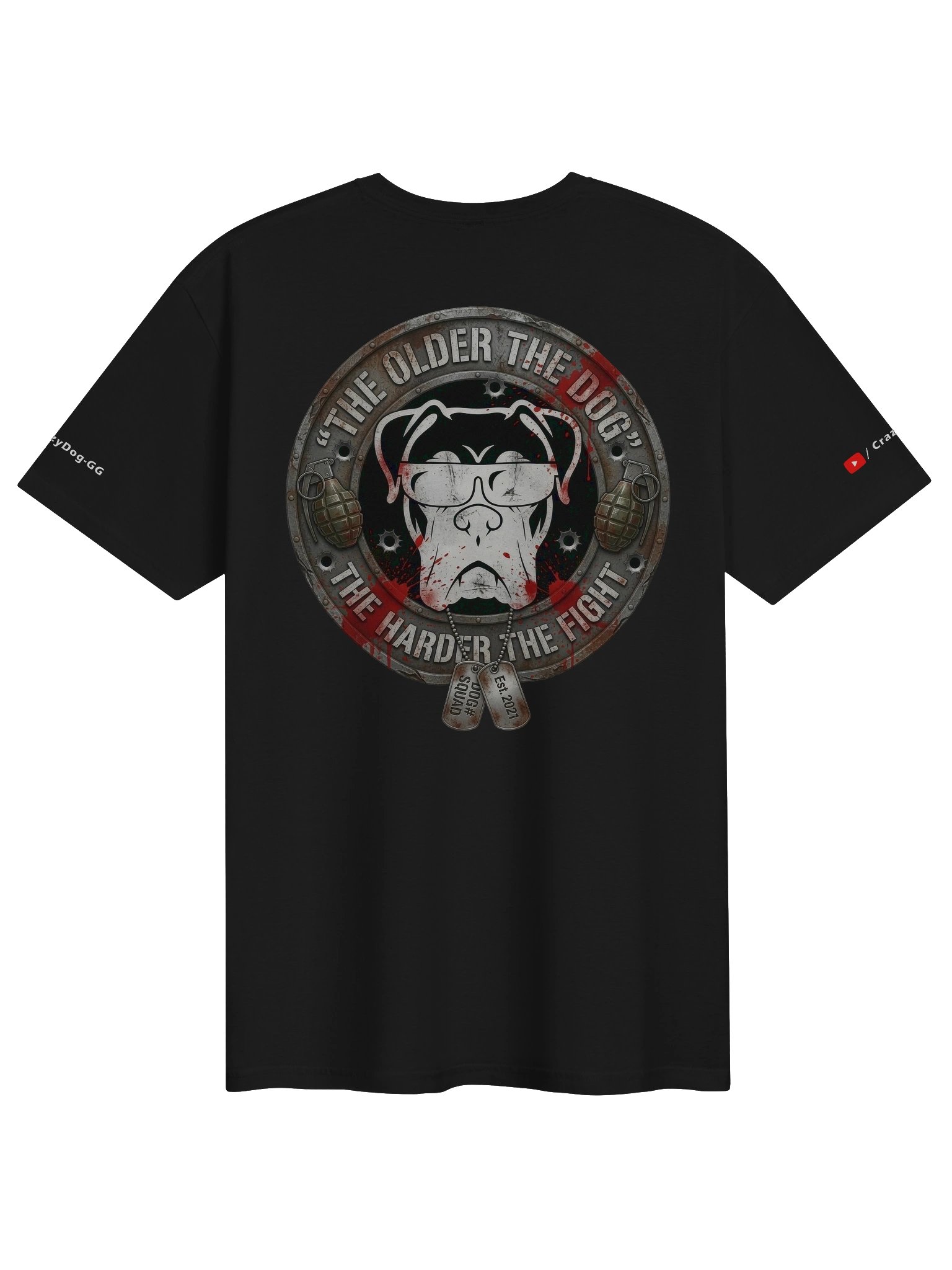 The older the dog the harder the fight - V4 product image (1)