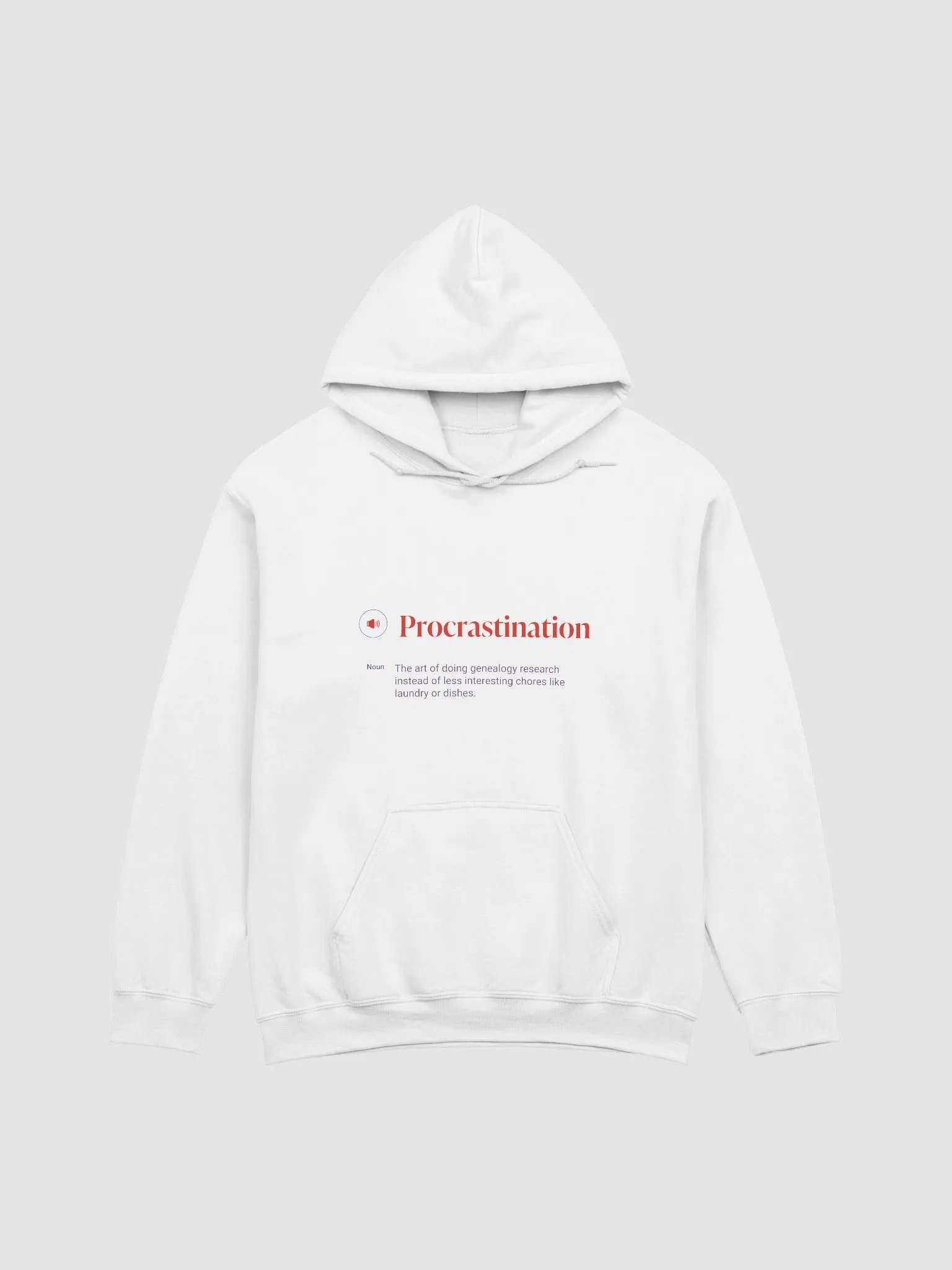 Procrastination - Light - Classic Hoodie product image (7)
