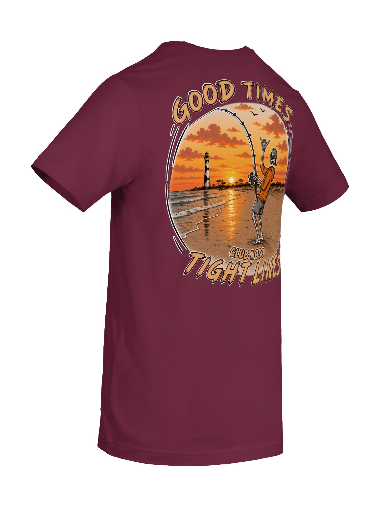 Tight Lines and Good times Skeleton Tee product image (8)