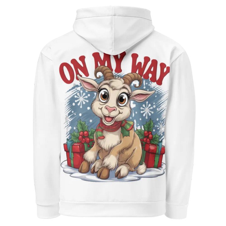 Traditional Yule Goat Scandinavian Holiday hoodie product image (2)