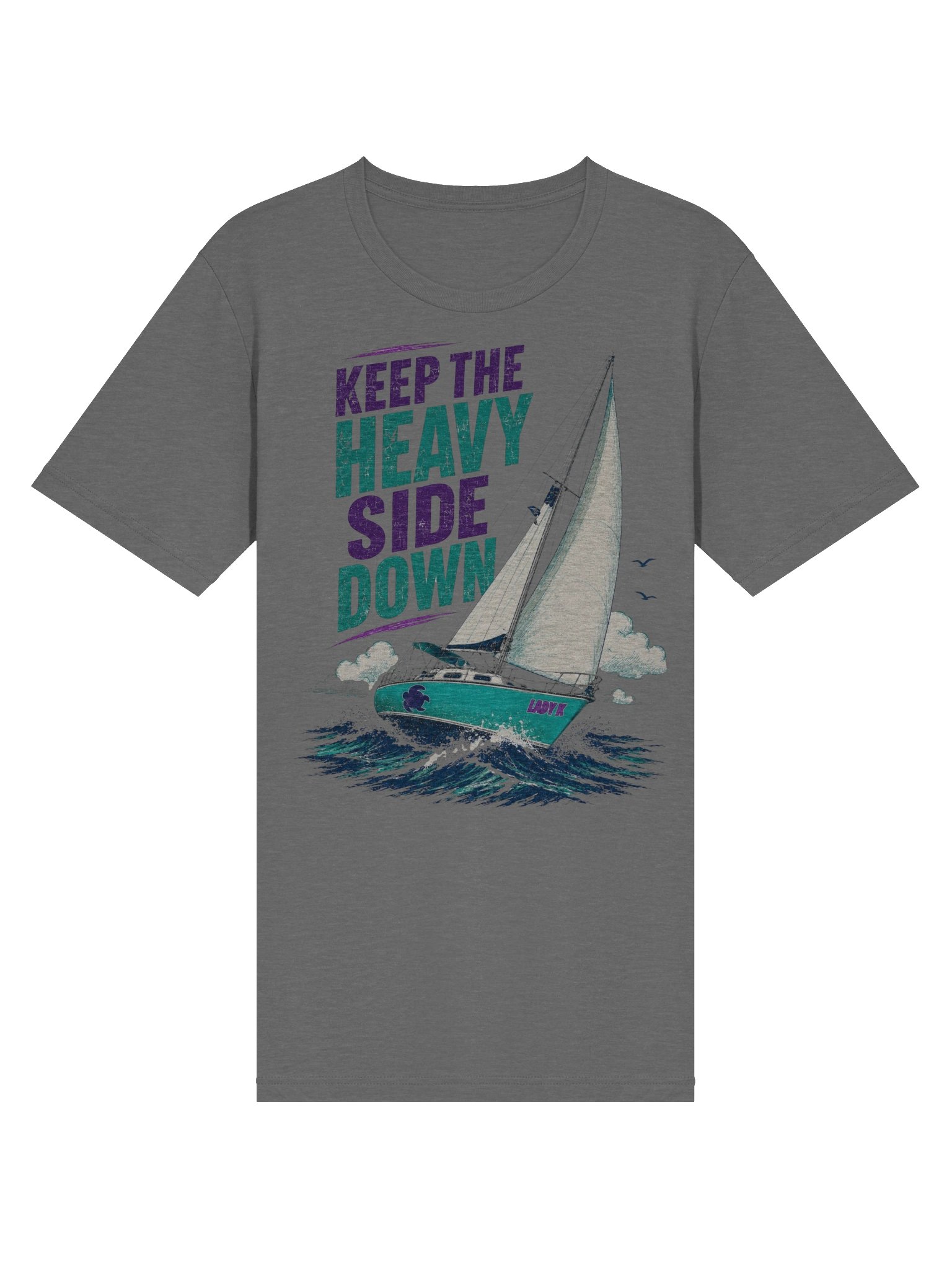 Keep the Heavy Side Down Tee product image (17)