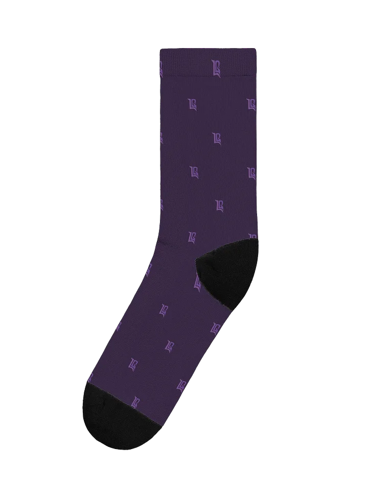 LilacGhostie Crew Sock product image (1)
