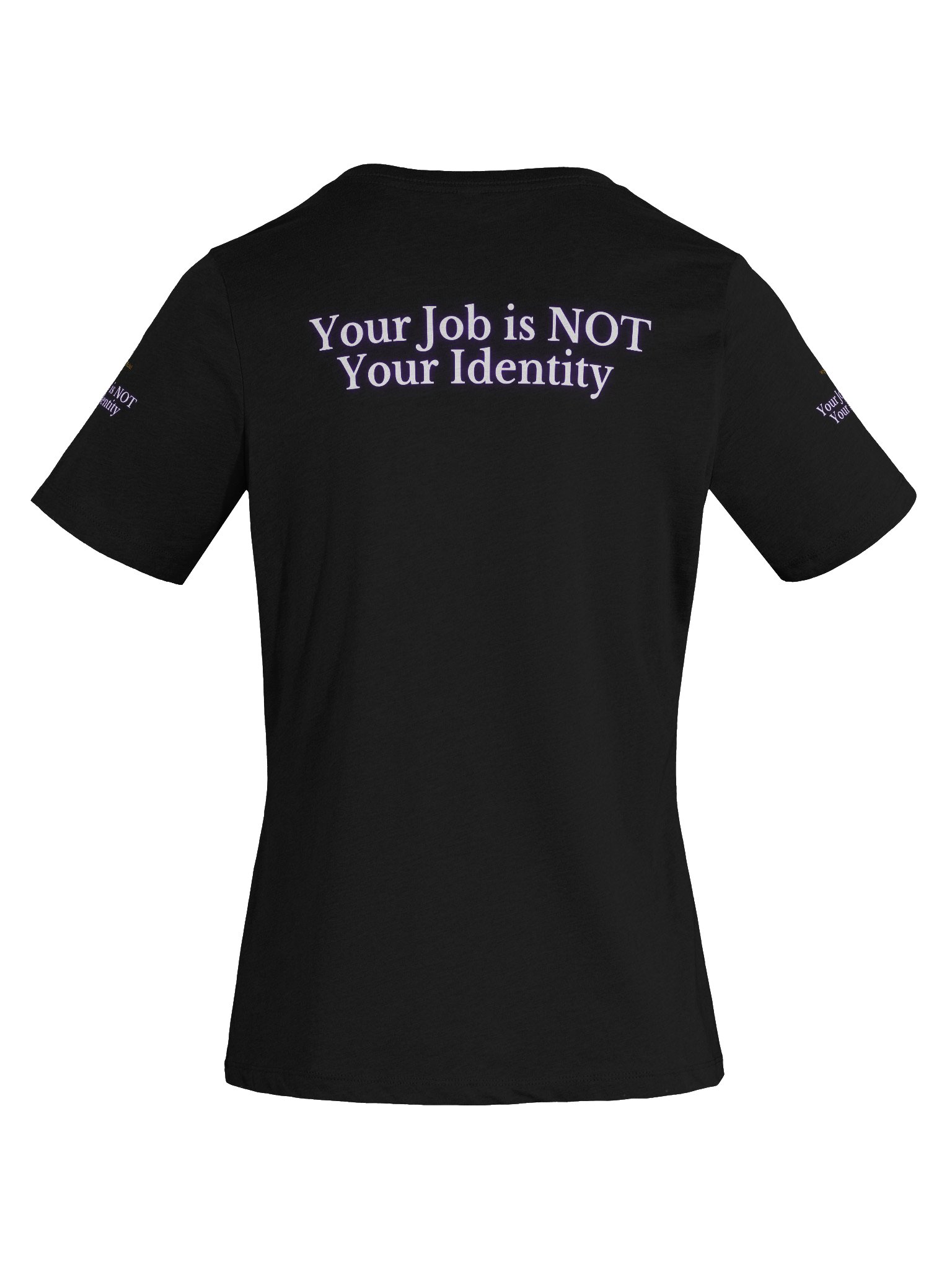WigganOfficial Your Job Is NOT Your Identity Women's Relaxed V-Neck T-Shirt product image (8)