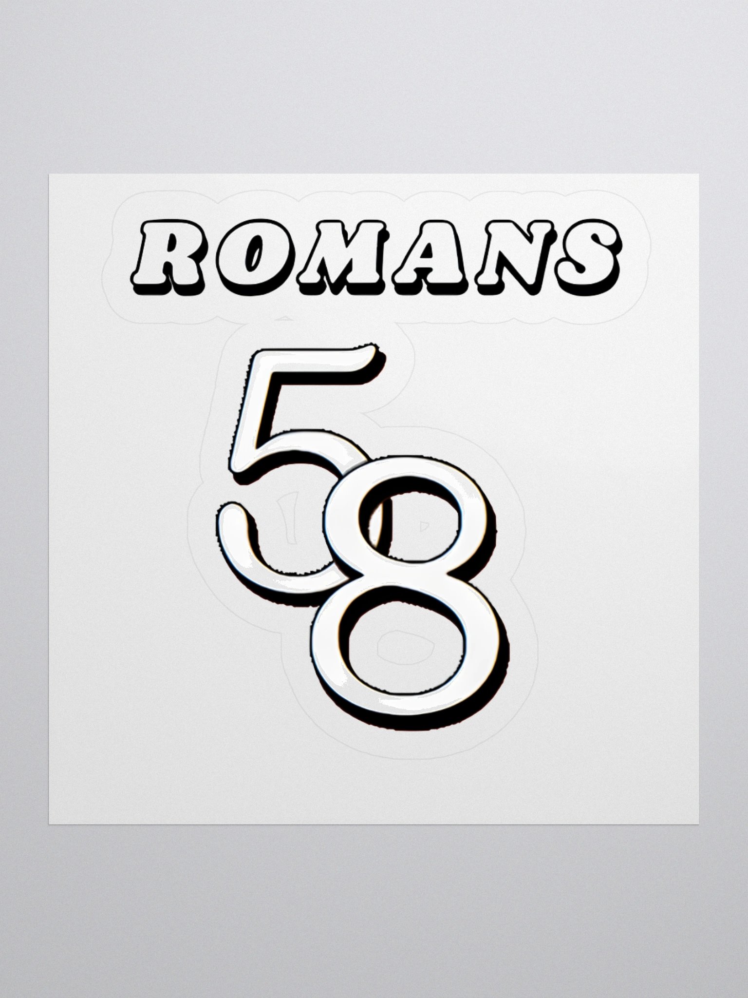 Romans 5:8 Stickers product image (3)