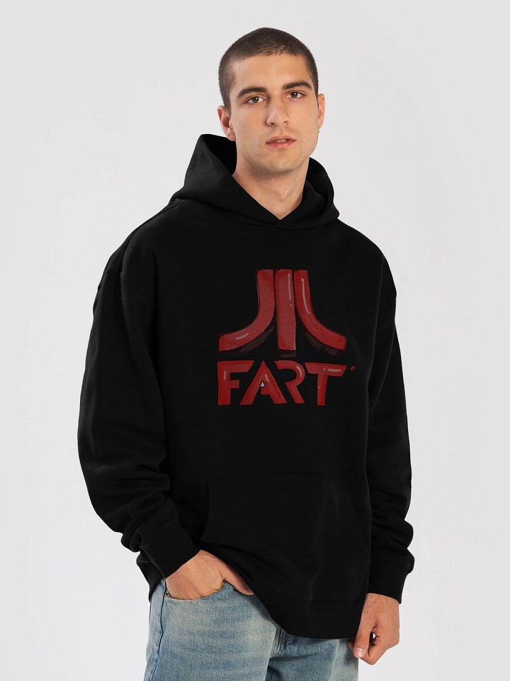 Fart Oversized Hoodie - Black product image (2)