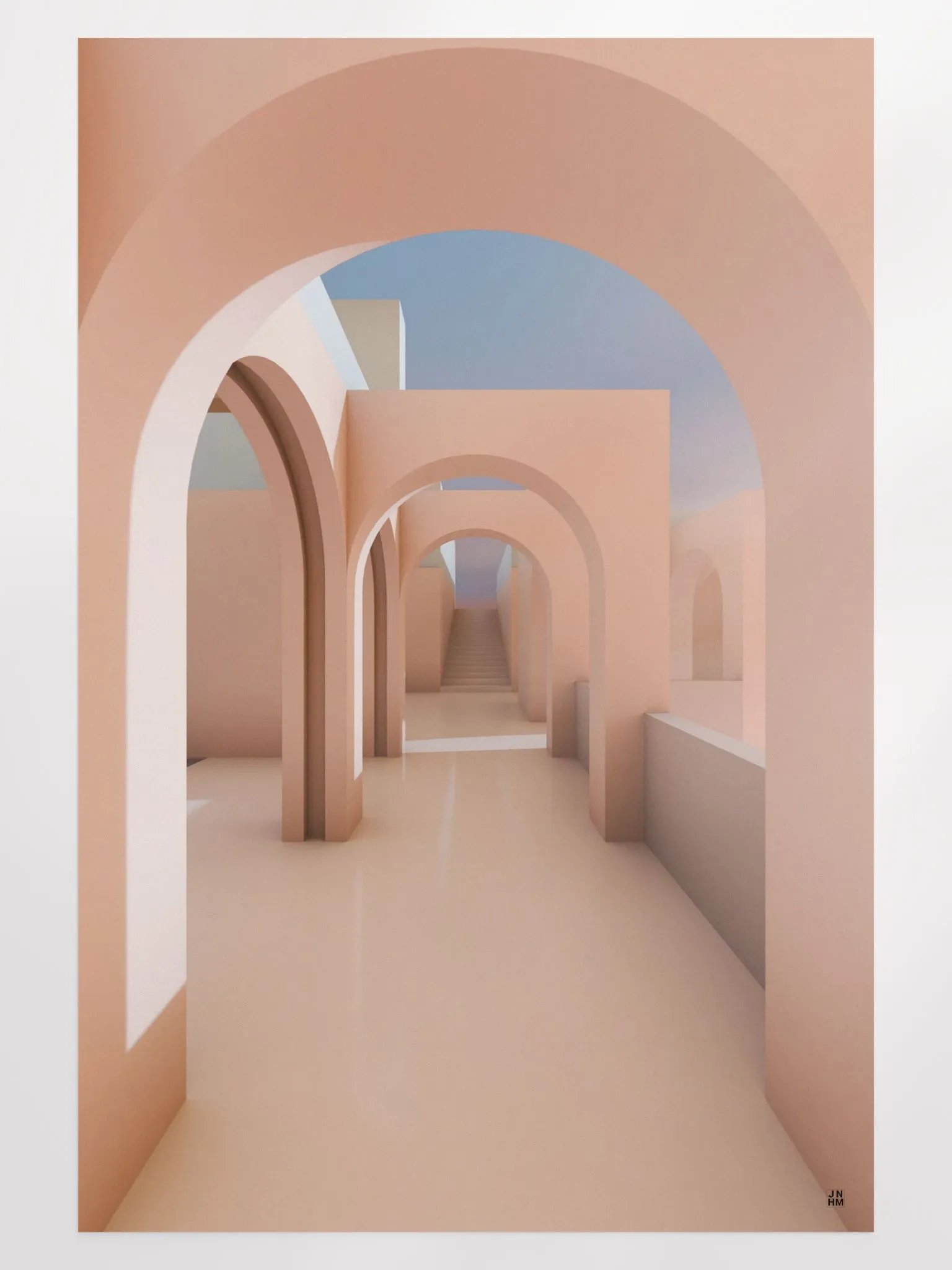 Architectural Landscape - Sand Palace 04 24"x36" Frameless product image (1)