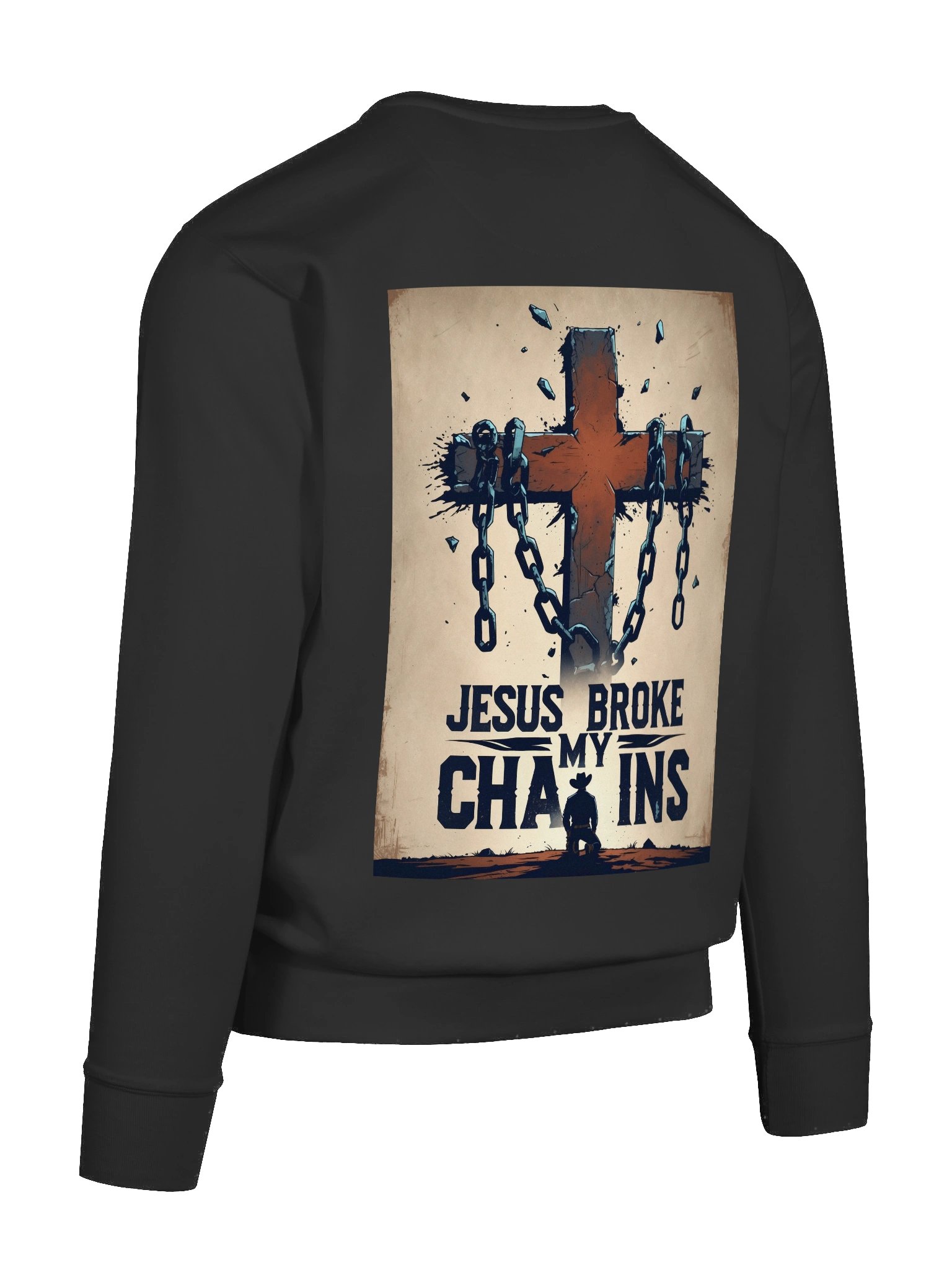 Jesus Broke My Chains Sweatshirt product image (12)
