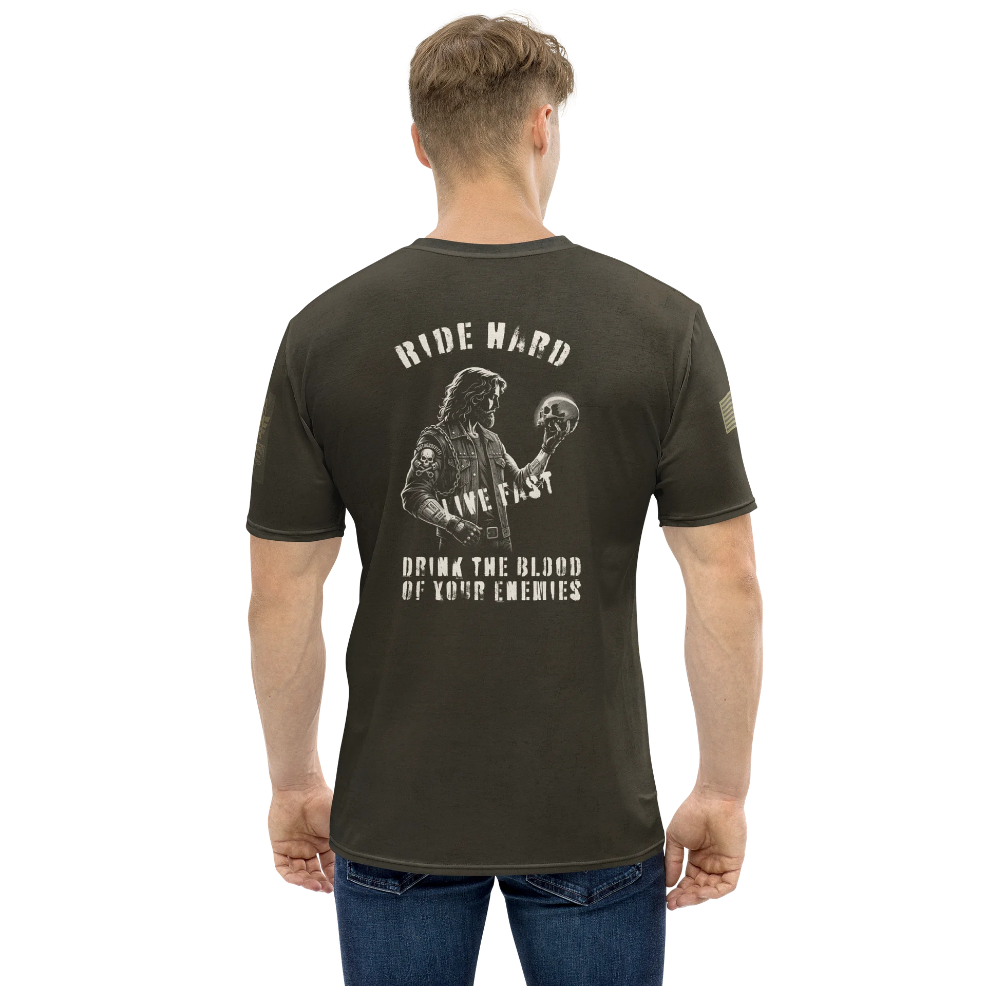 Ride Hard Live Fast MötoGraffitti Tee product image (1)