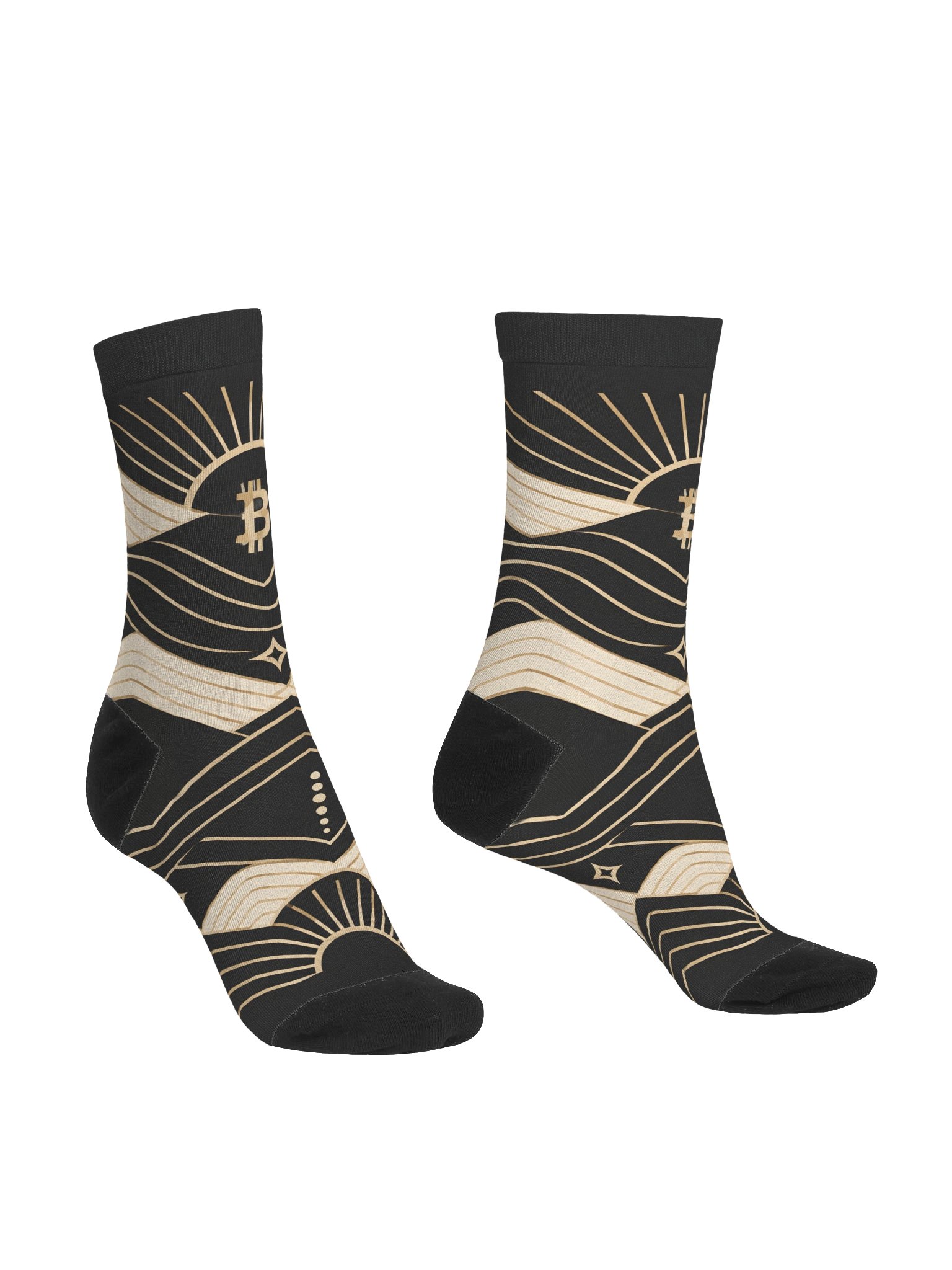 Tailored Bitcoin Crew Socks product image (3)