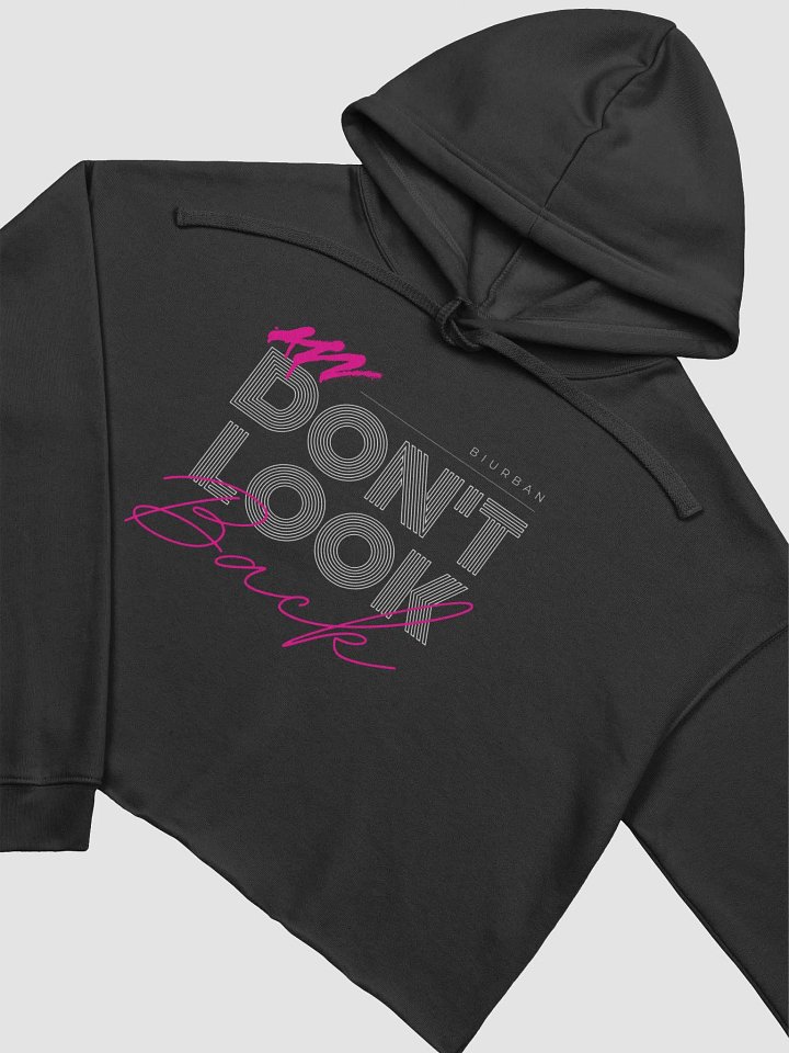 Don't Look Back Cropped Hoodie product image (1)