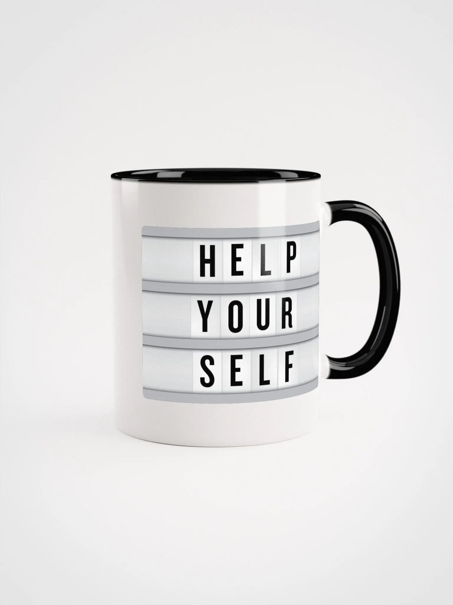 Help Your Self mug product image (2)
