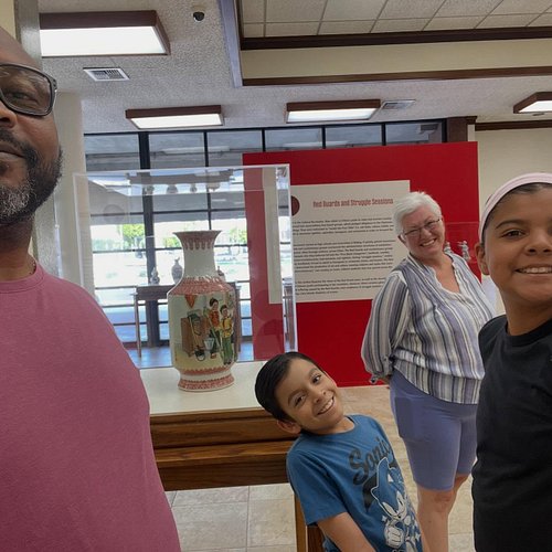 We had a fabulous visit to @amocamuseum with the grands!  The artists were all grwat, but we especially enjoyed Maxwell Hende...