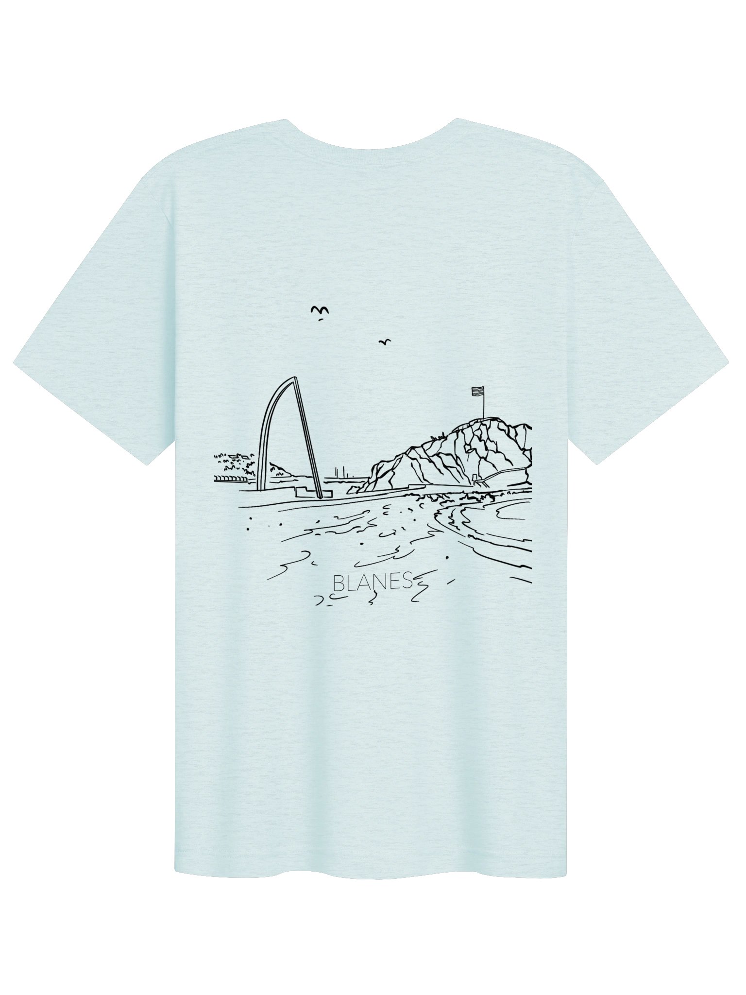 Camiseta Blanes Sa Palomera Logo bordado product image (2)