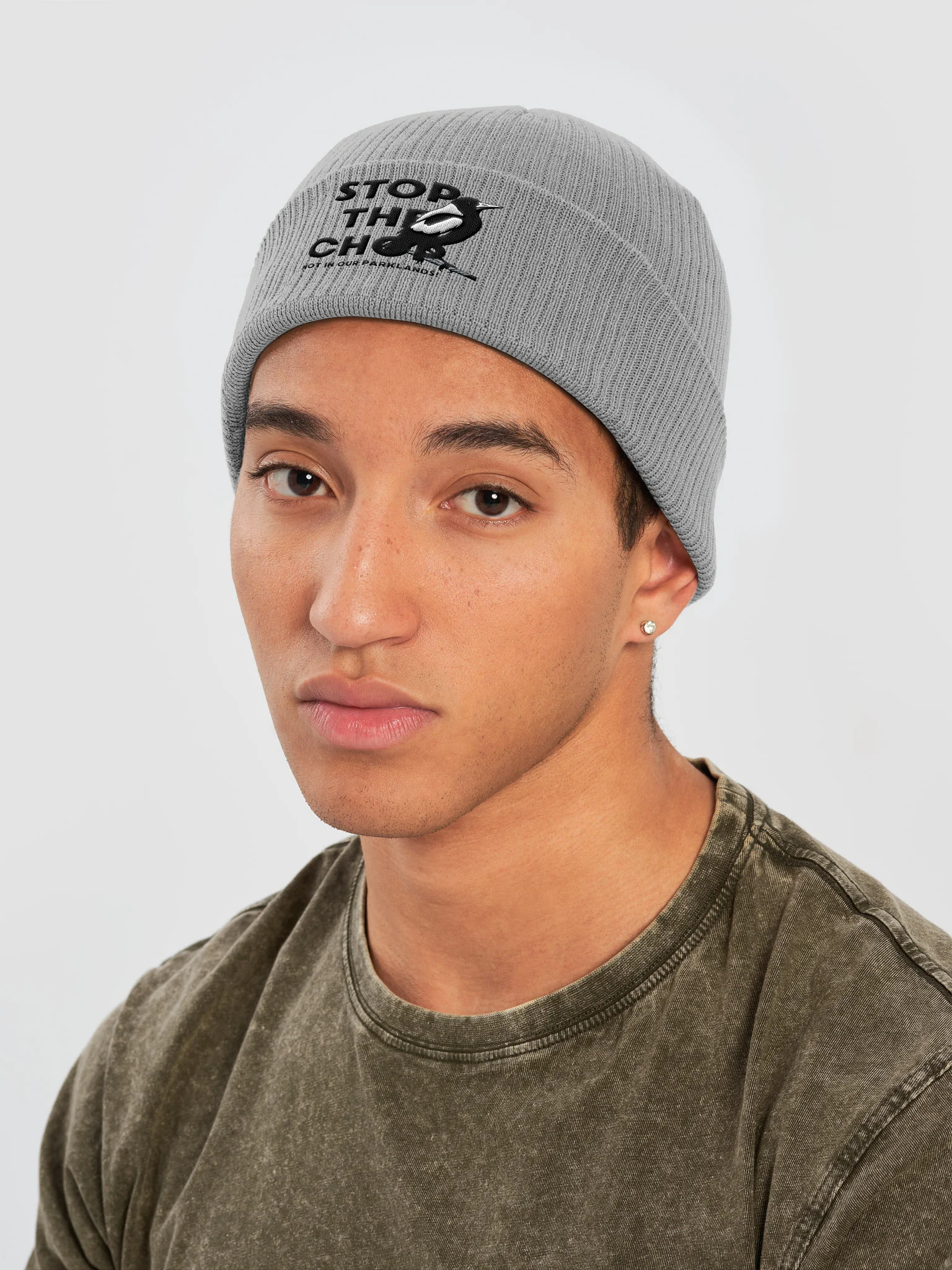 STOP THE CHOP | Magpie | Organic Beanie product image (21)