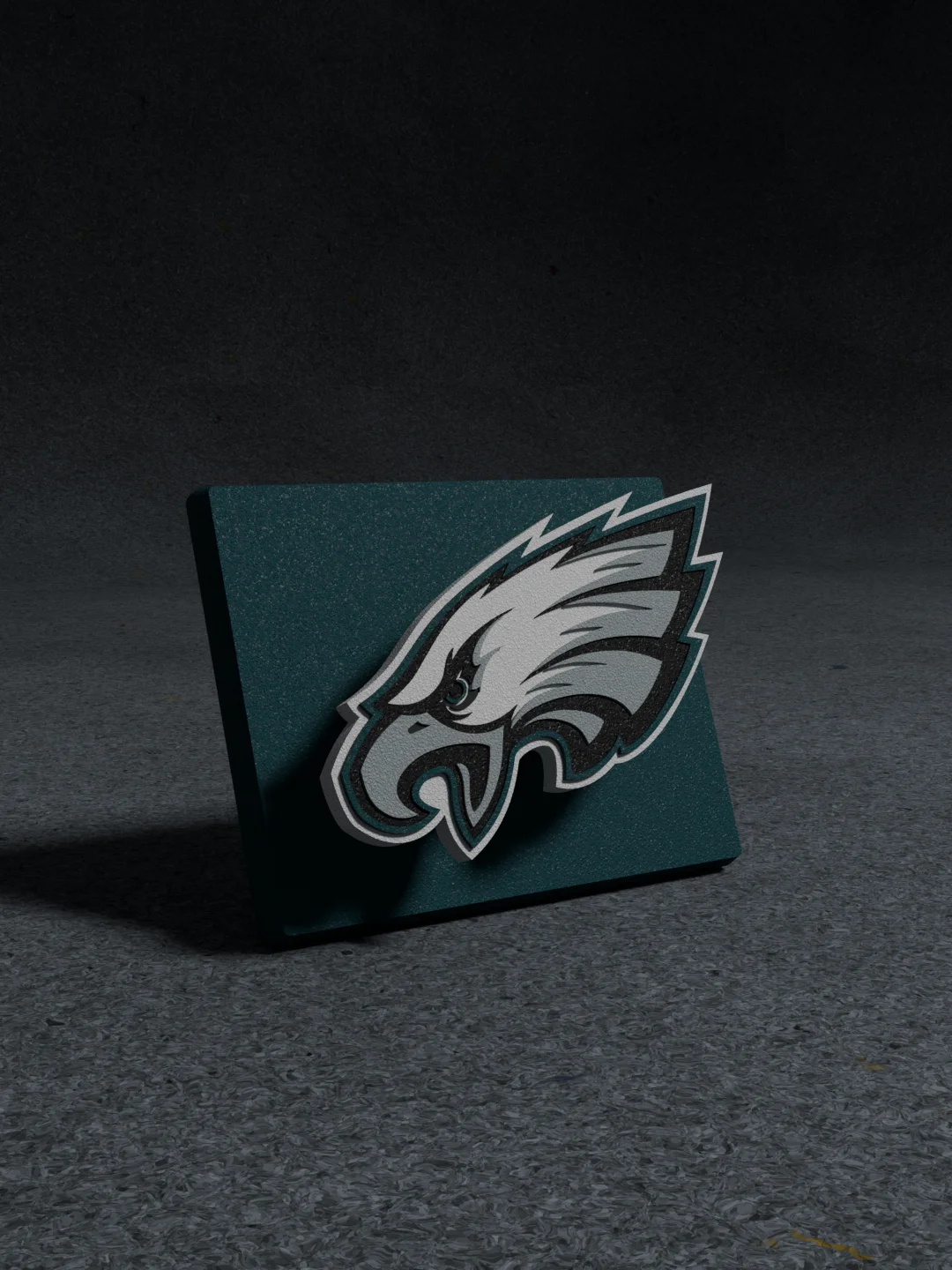 Philadelphia Eagles 3D Printed Floating Logo Sign (Digital File Only) product image (1)