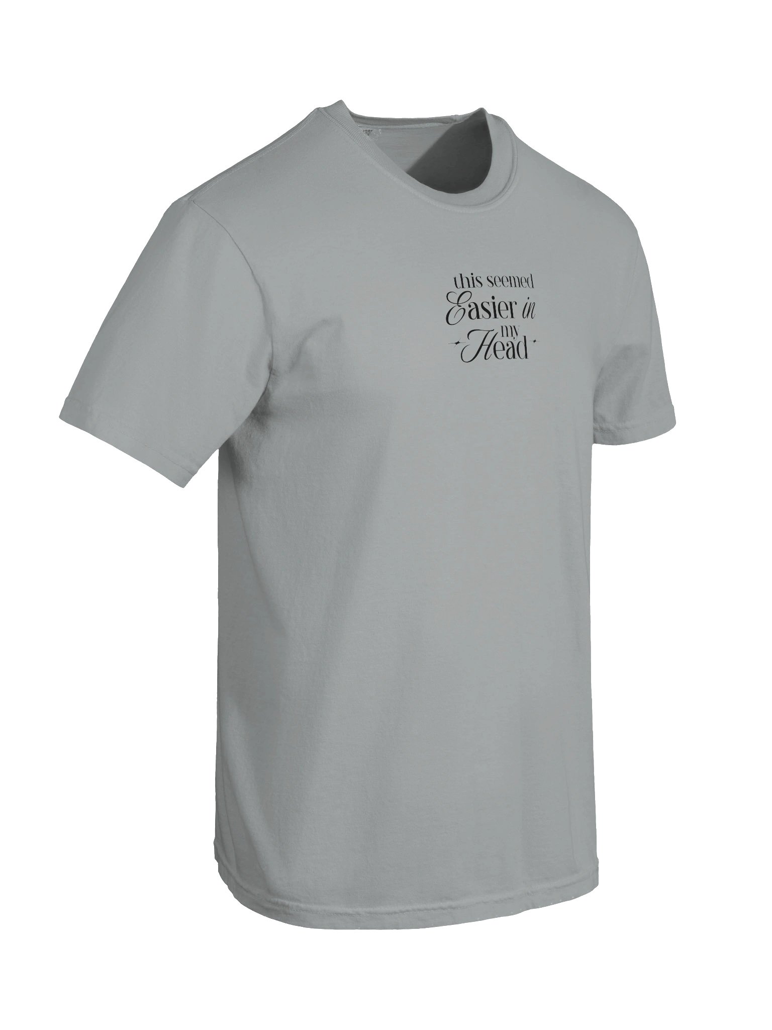 This seemed easier in my head - Tshirt humor product image (24)