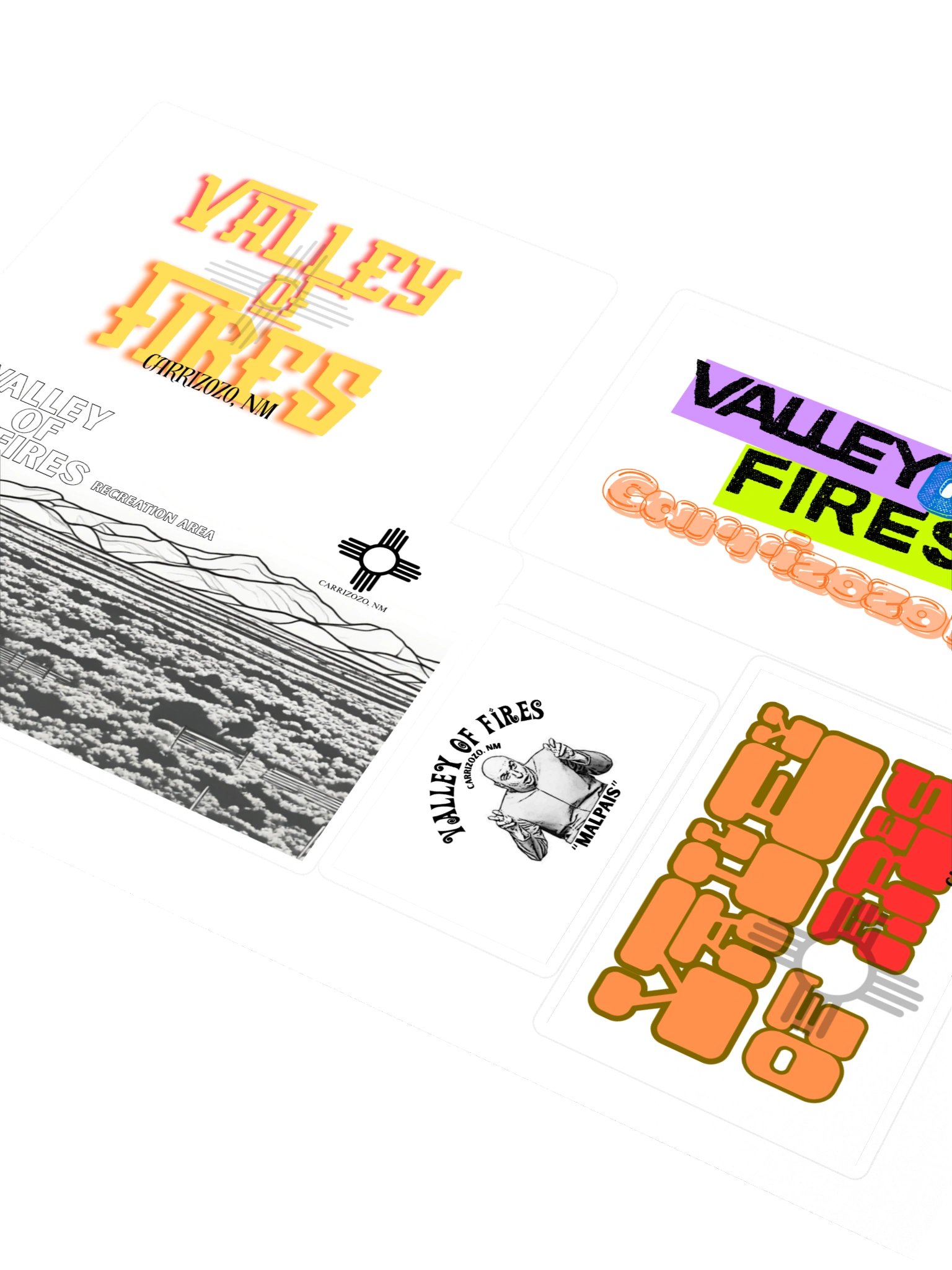 Valley of Fires Logo Sticker Sheet product image (2)