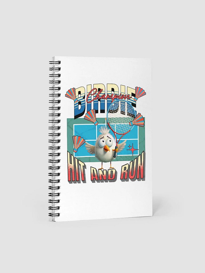 Birdie Champion Hit And Run Spiral Notebook product image (1)