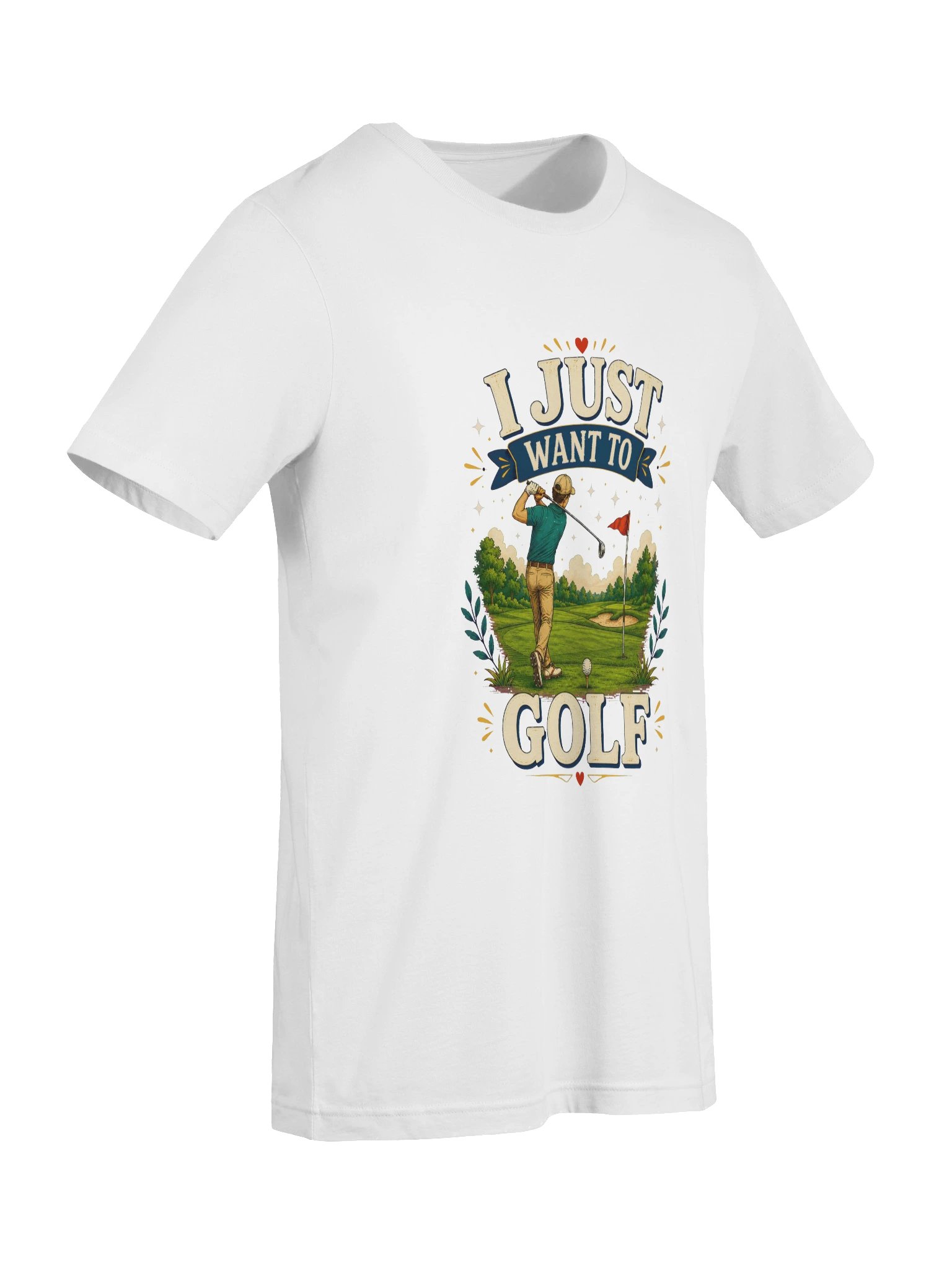 I Just Want To Golf Tee product image (49)