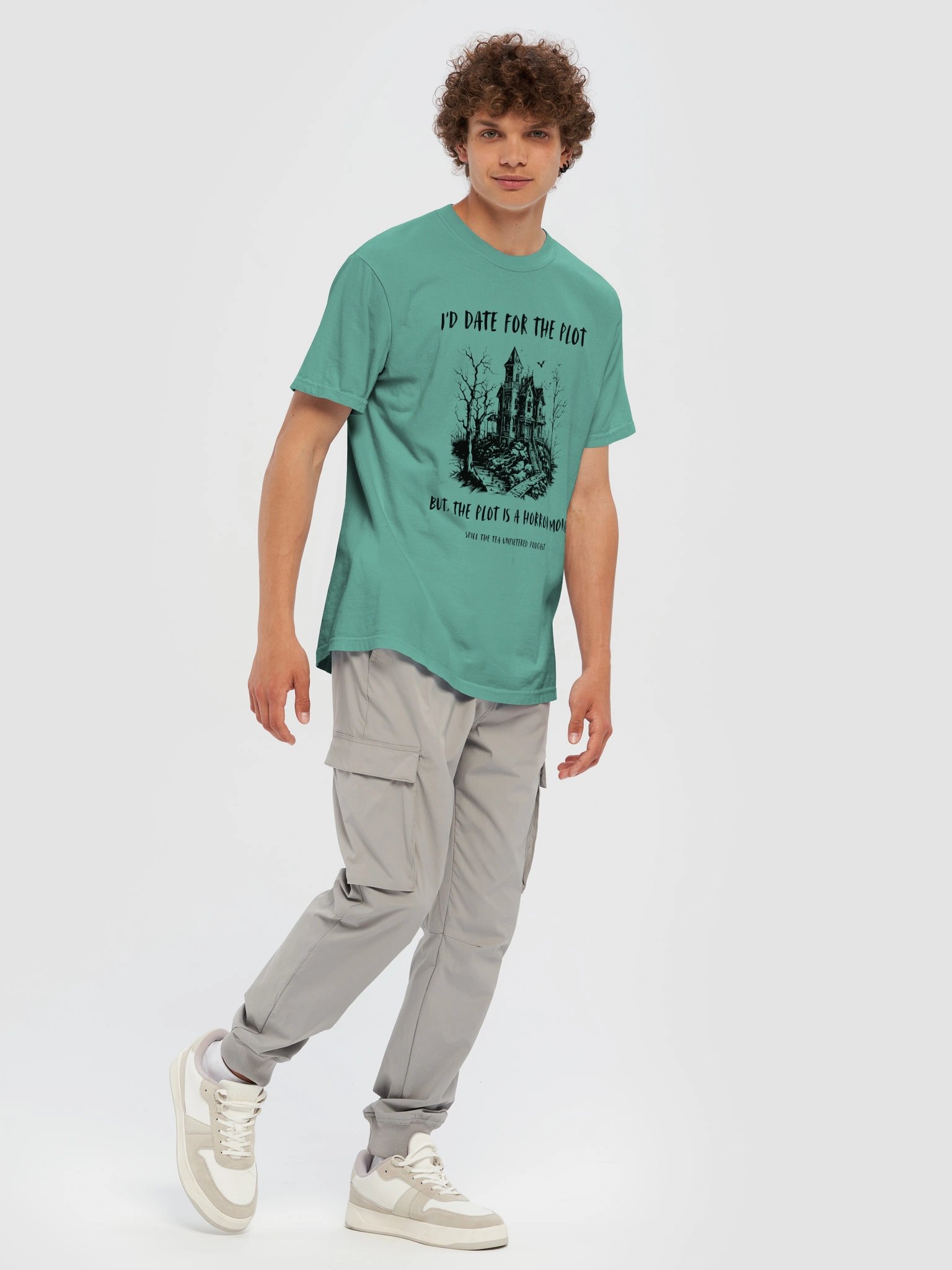 I’d Date for the Plot Horror Movie Tee product image (115)