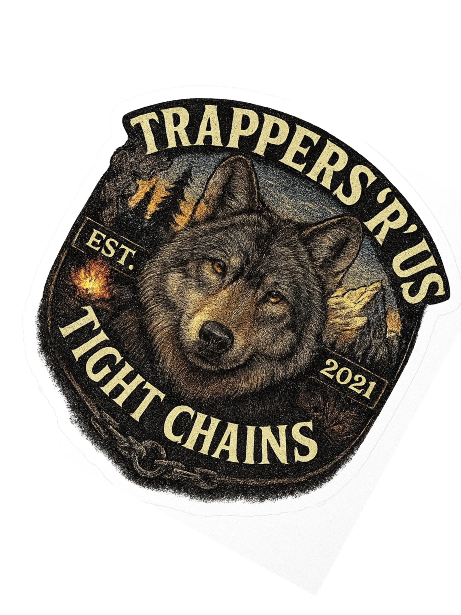Tight Chains Sticker product image (2)