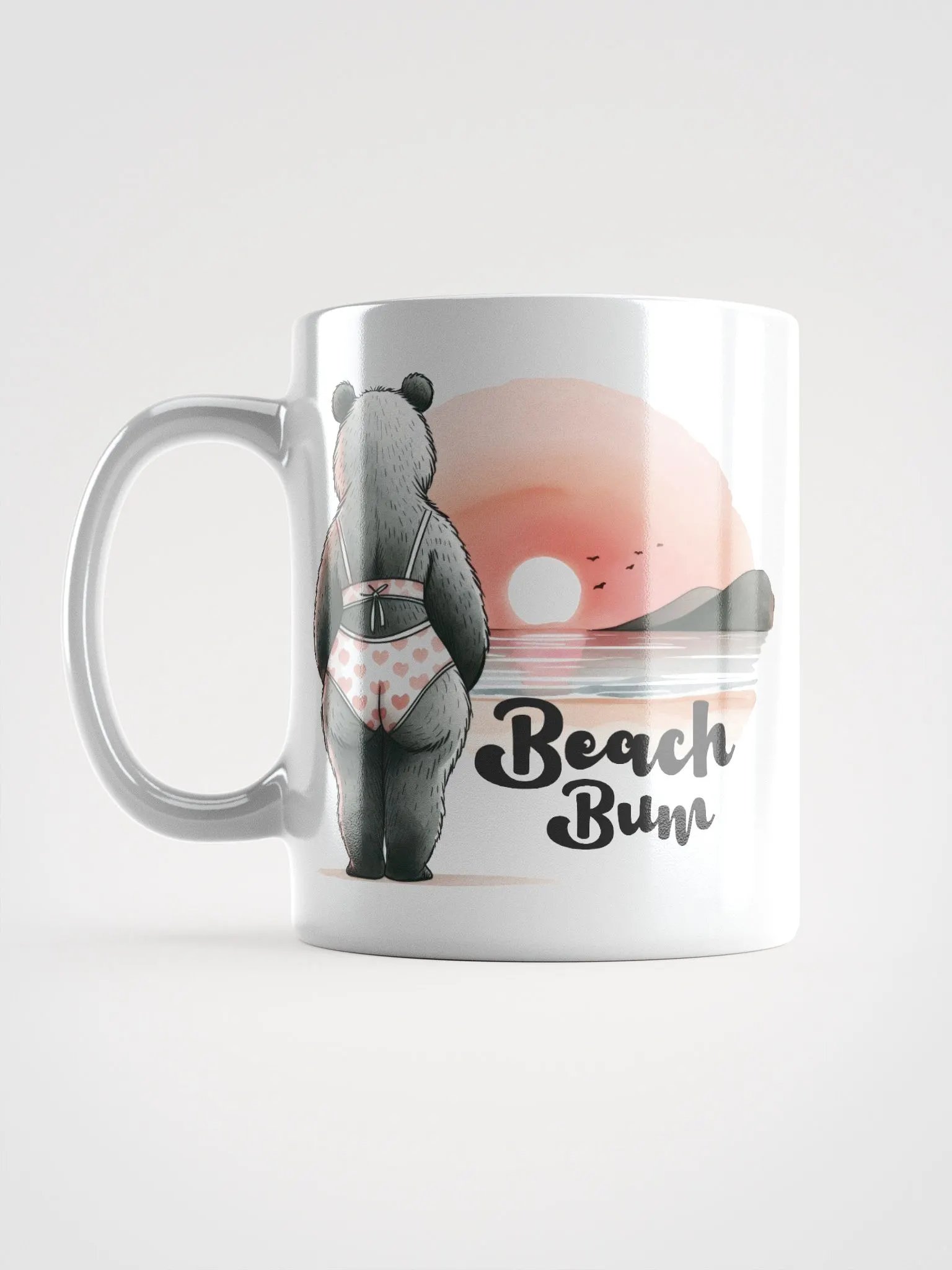 Bikini-Wearing Beach Bear Mug product image (17)