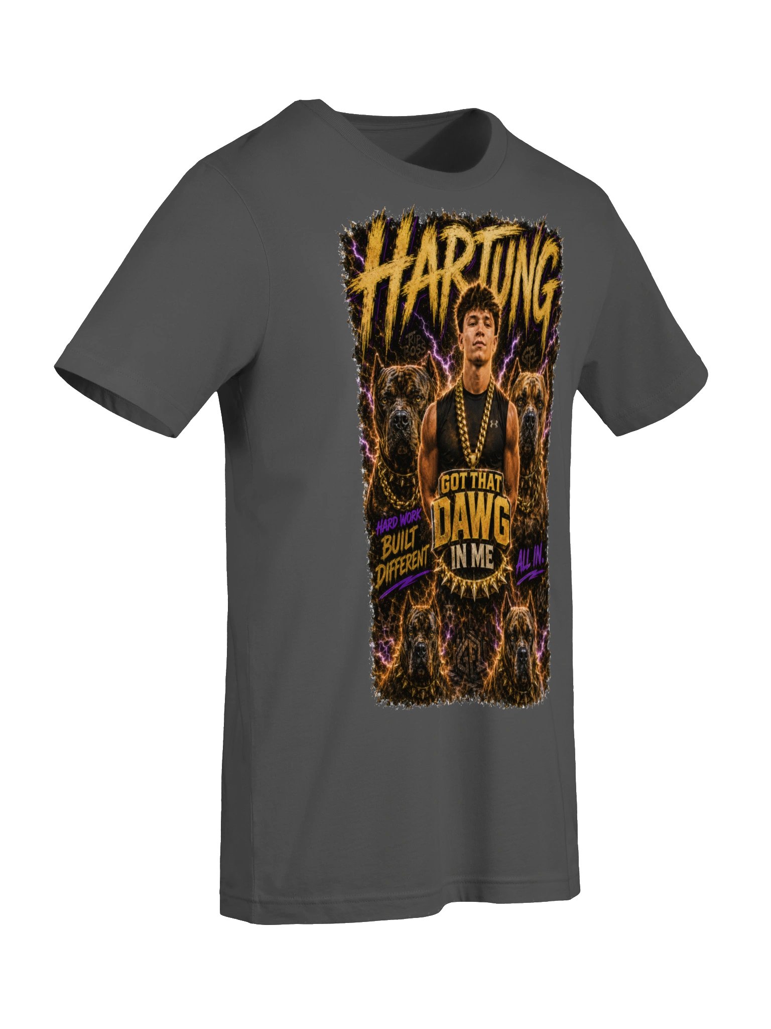 Hard Work Built Different Dawg Tee product image (7)