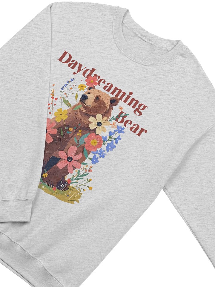 Daydreaming Bear Crewneck Sweatshirt product image (2)