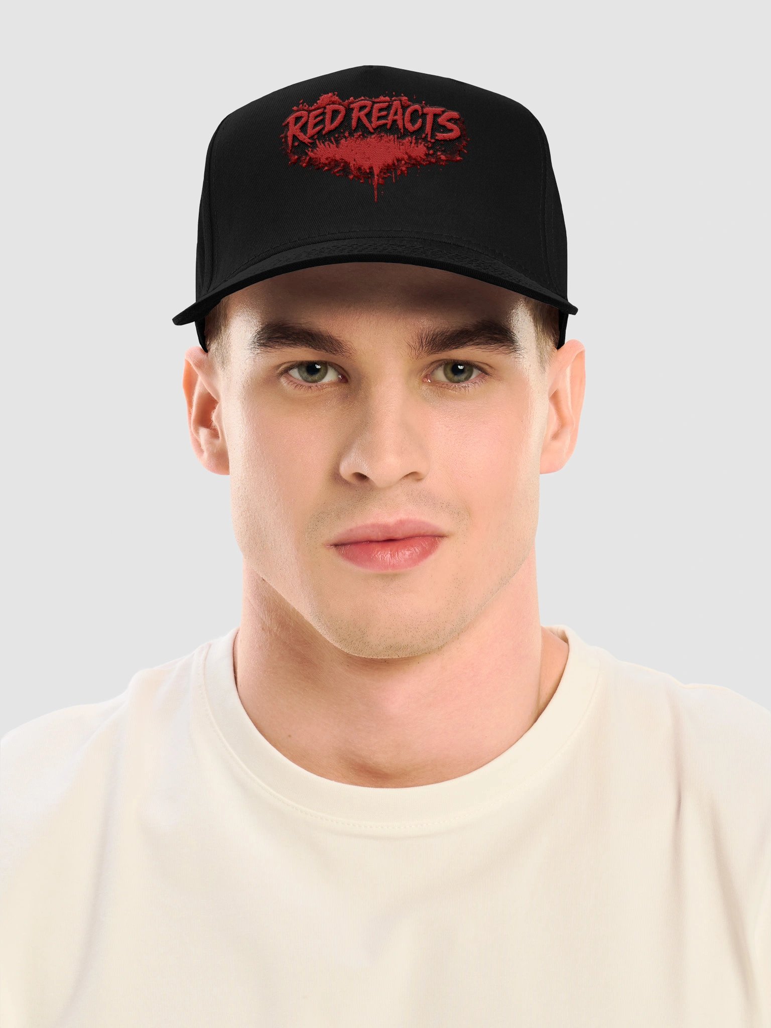 Red Reacts Logo Baseball Hat product image (5)