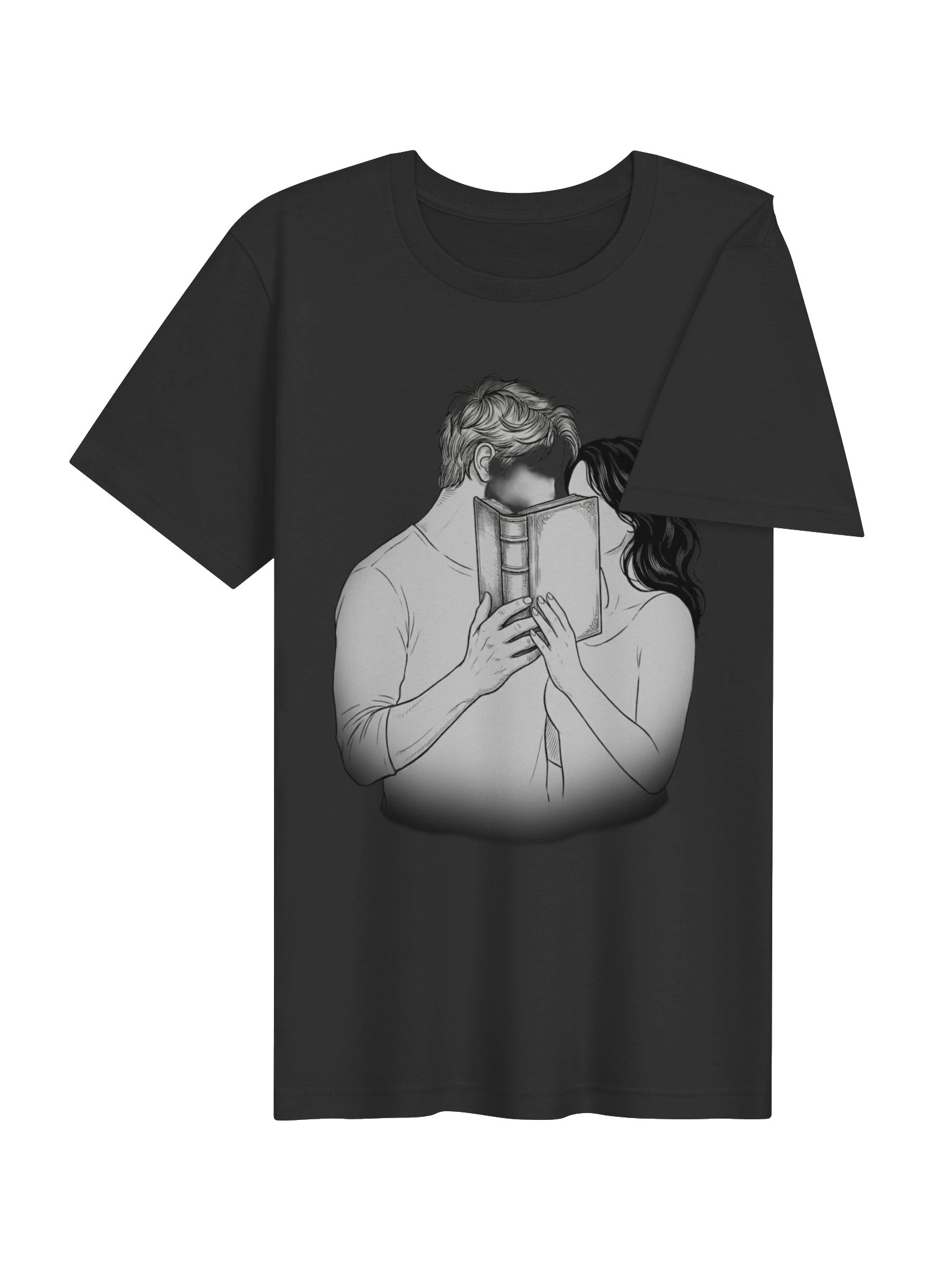 Lost In the Plot – Minimalist Romantasy T-Shirt product image (4)