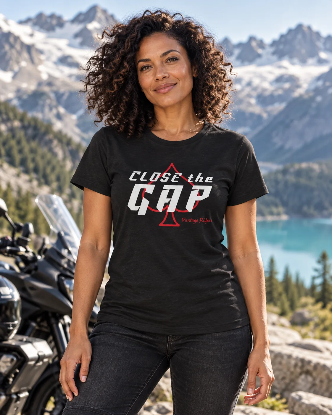 Close the Gap — Bella+Canvas Women's Supersoft Relaxed-fit Tee product image (1)
