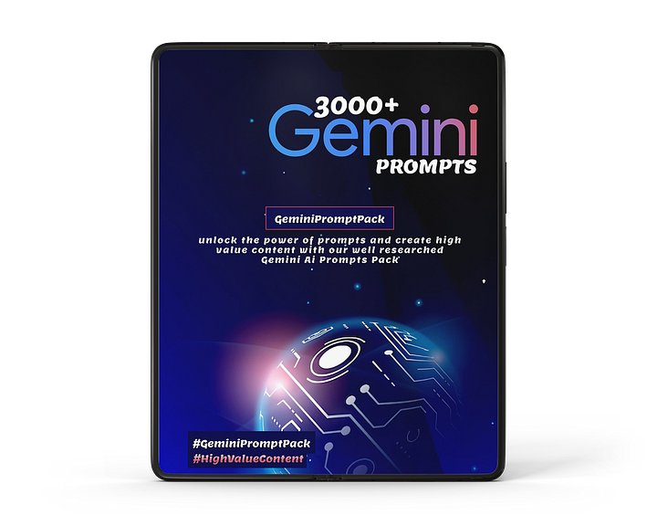 3000+ Gemini Prompts product image (1)