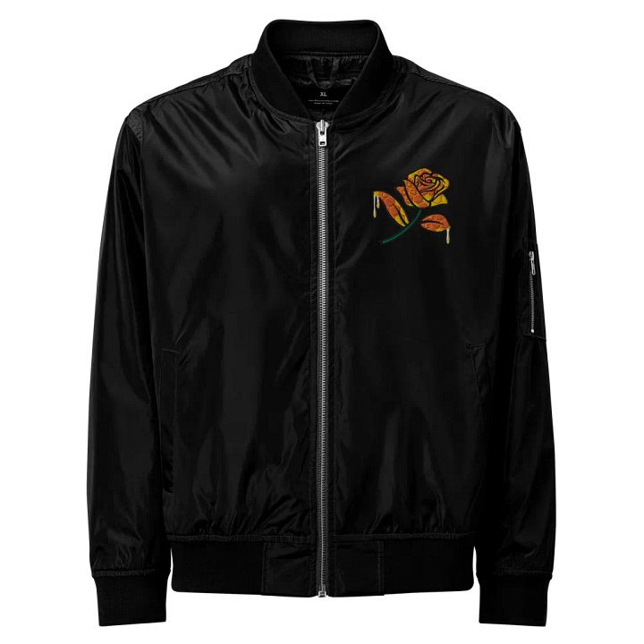 HOT BOX FAM ROSE EMOTE BOMBER JACKET product image (1)