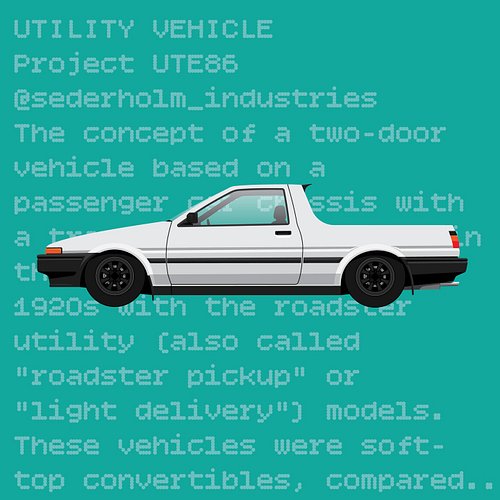 What would an AE86 Ute have looked like? A question asked by a follower in a previous post!

Don't forget to leave your sugge...