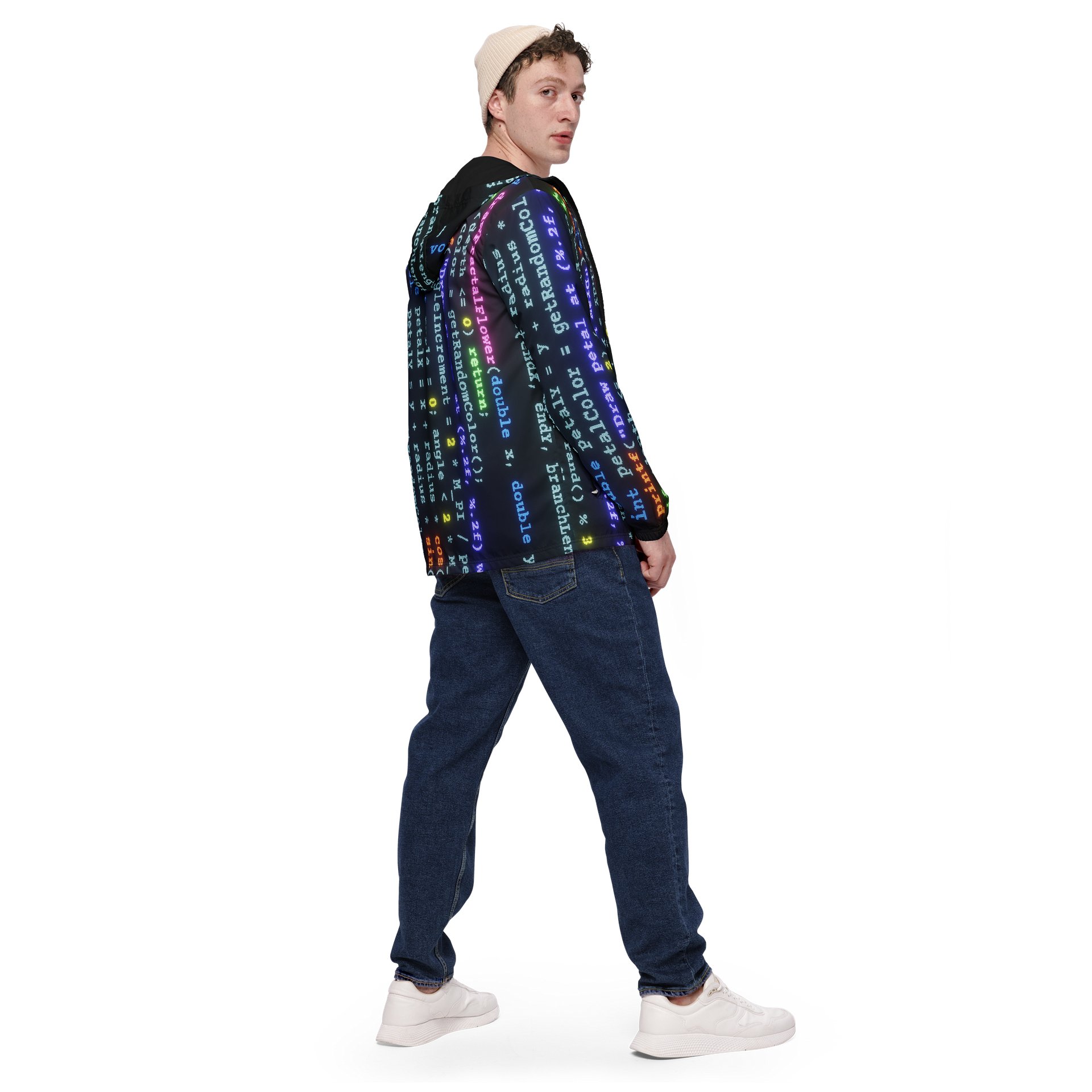Computer Programming in C (zip up windbreaker) product image (5)