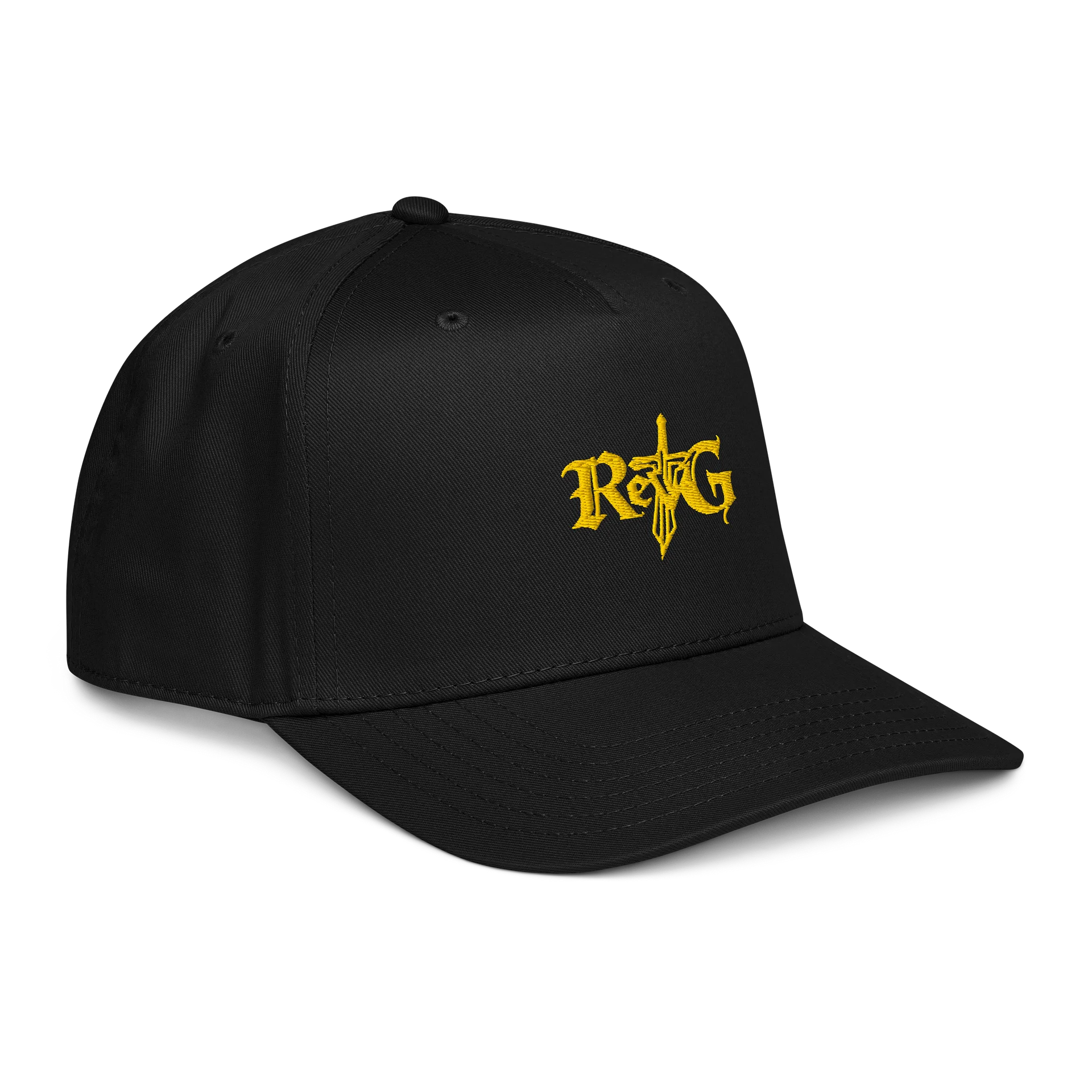Gothic Cross Yellow Baseball Cap product image (4)