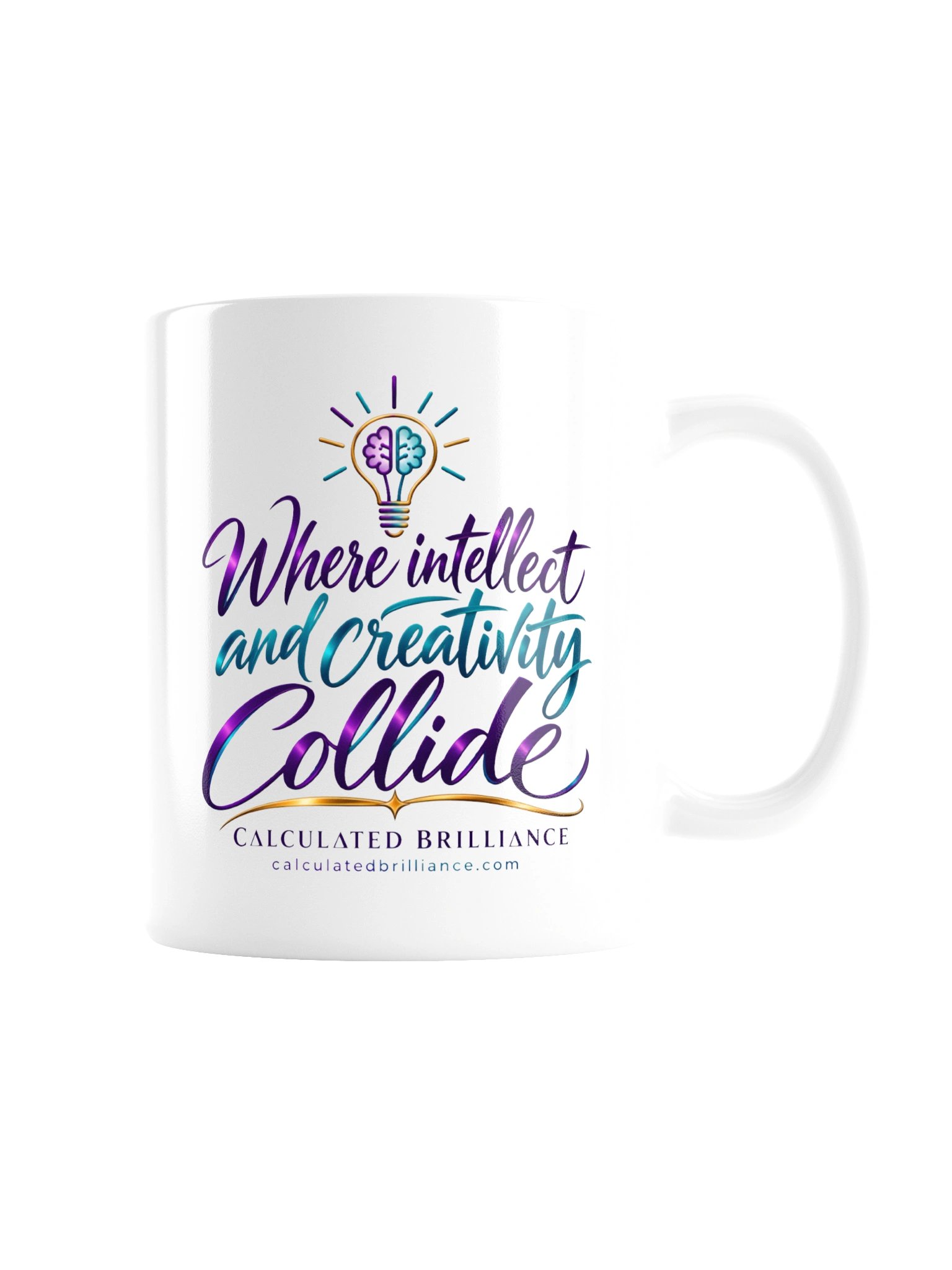 CB Signature Collide Mug | White · 11 oz product image (3)